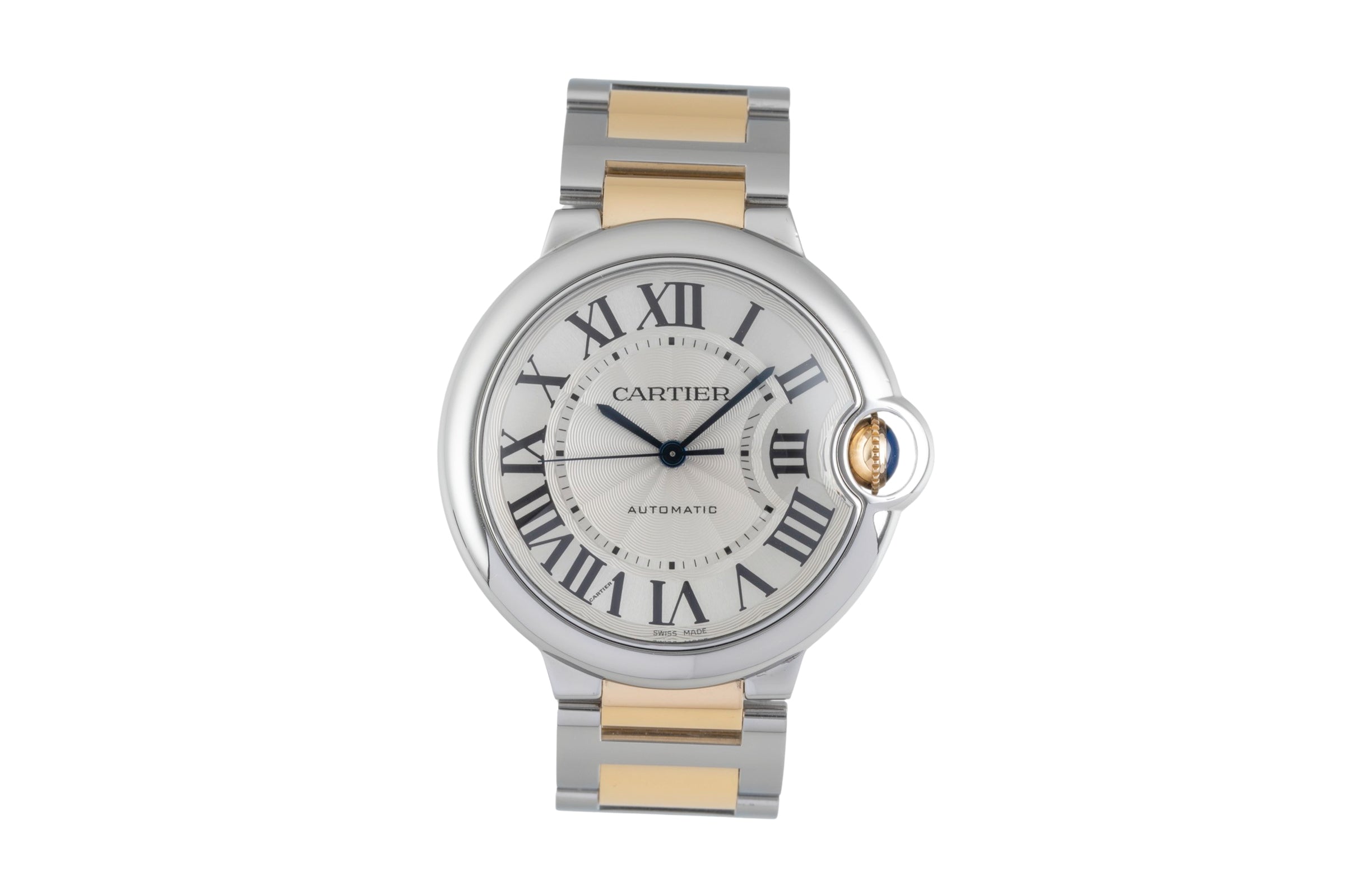 Cartier Ballon Bleu de Cartier steel / gold automatic men's watch W2BB0012  [2603562]