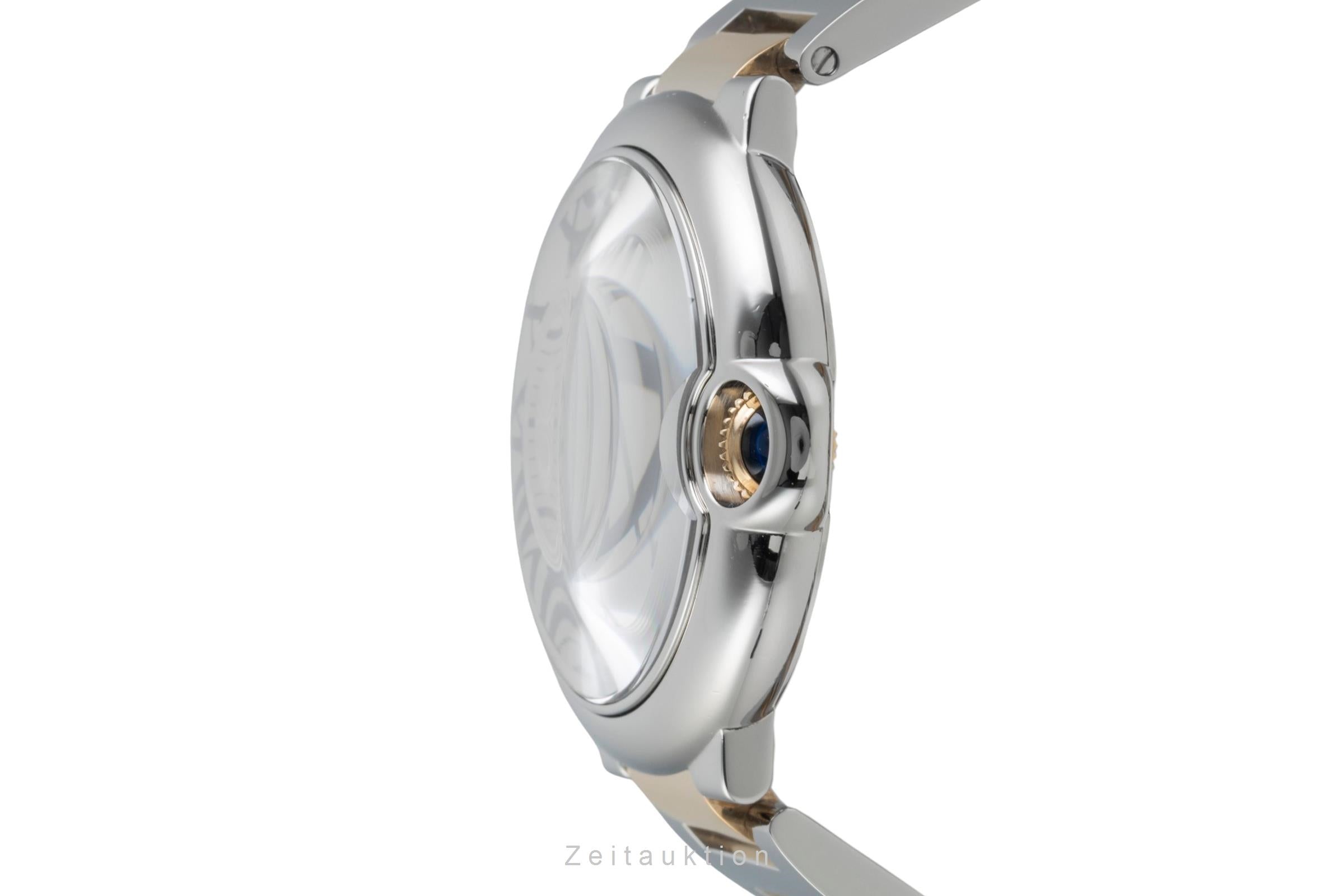 Cartier Ballon Bleu de Cartier acciaio / oro automatismo orologio da uomo W2BB0012  [2603562]