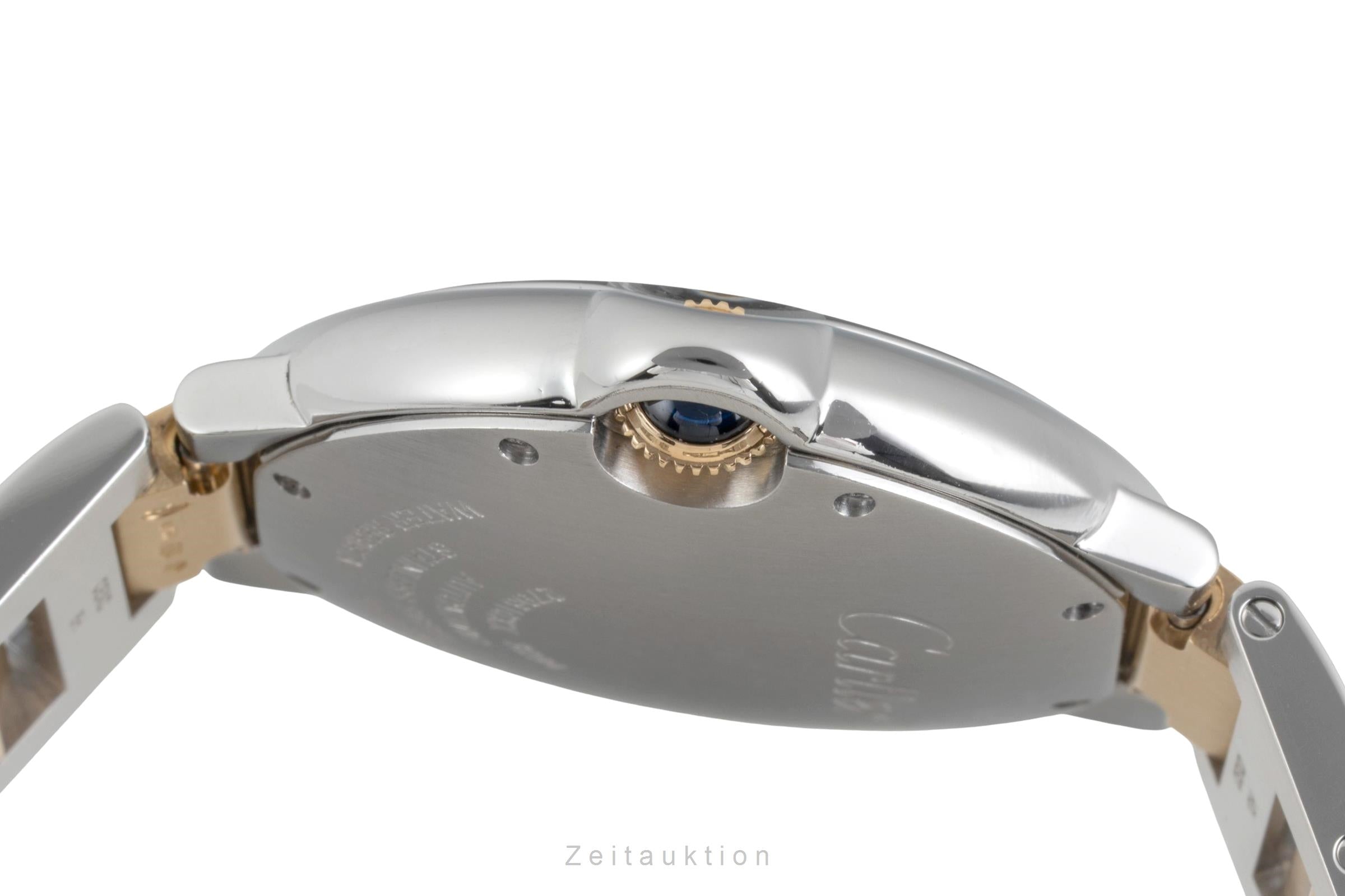 Cartier Ballon Bleu de Cartier acciaio / oro automatismo orologio da uomo W2BB0012  [2603562]