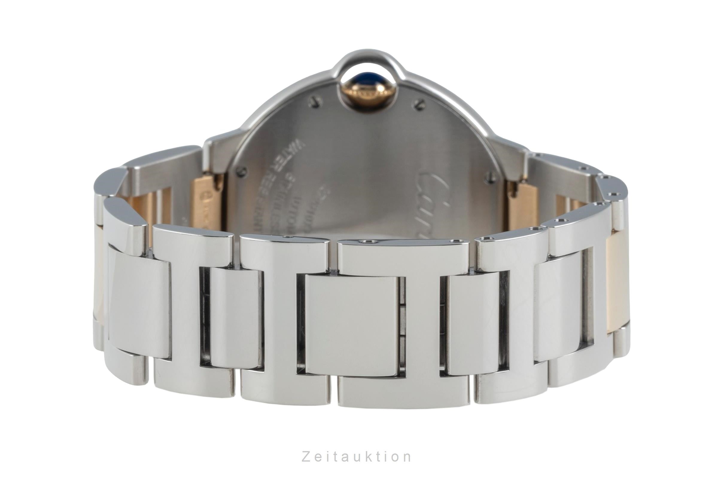 Cartier Ballon Bleu de Cartier acciaio / oro automatismo orologio da uomo W2BB0012  [2603562]