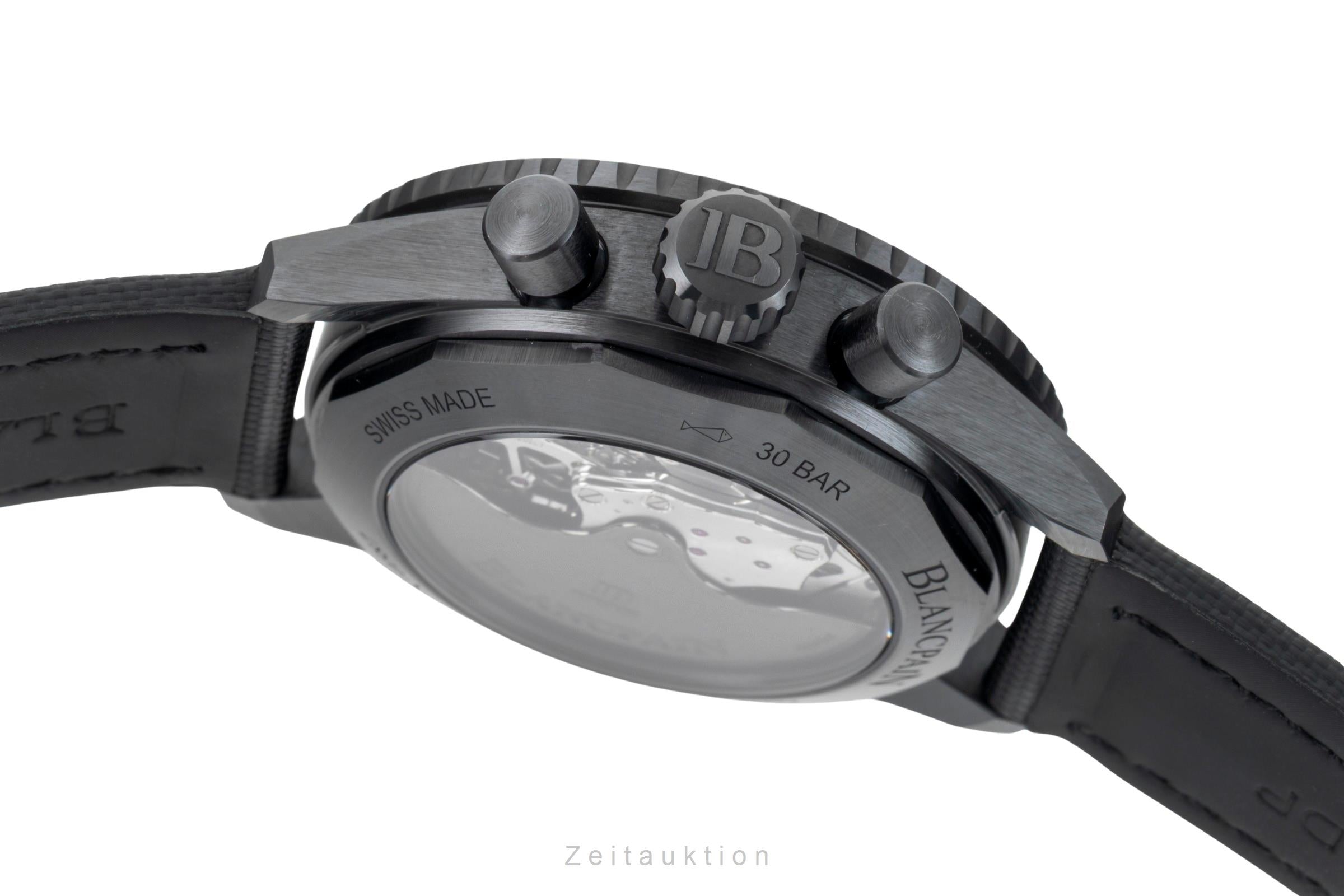 Blancpain Fifty Fathoms chronographe céramique automatique montre pour hommes 5200-0130-B52A LP: 19750EUR  [2603564]