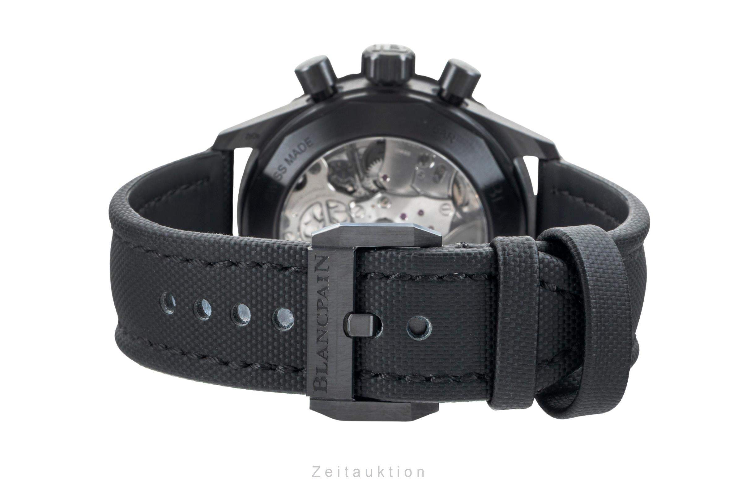 Blancpain Fifty Fathoms chronographe céramique automatique montre pour hommes 5200-0130-B52A LP: 19750EUR  [2603564]