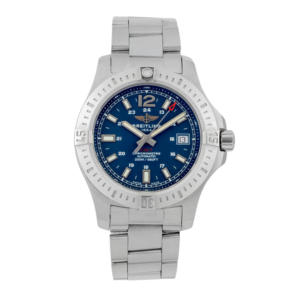 Breitling Colt acciaio automatismo orologio da uomo A17313101C1A1  [2603566]