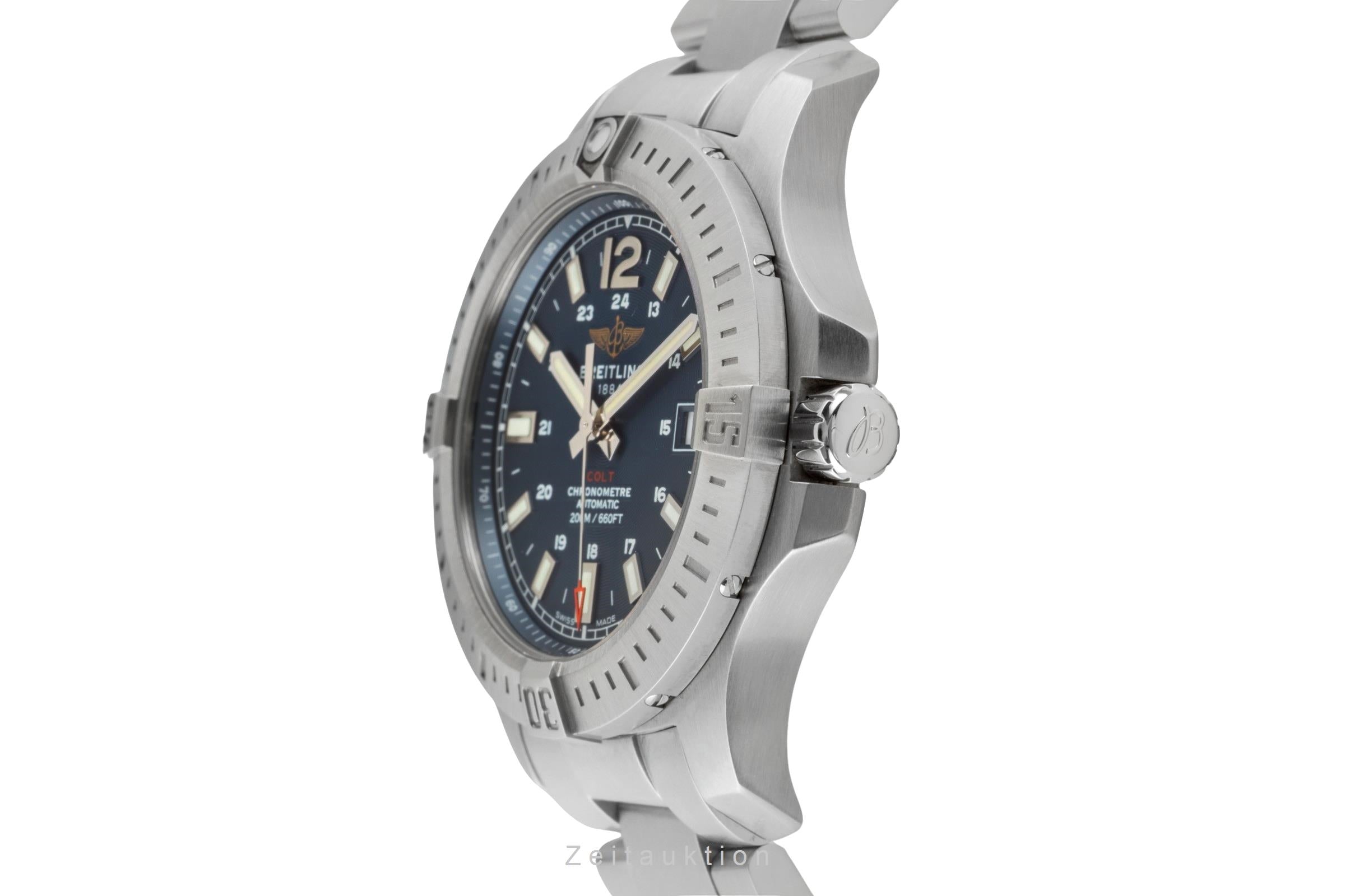 Breitling Colt acciaio automatismo orologio da uomo A17313101C1A1  [2603566]