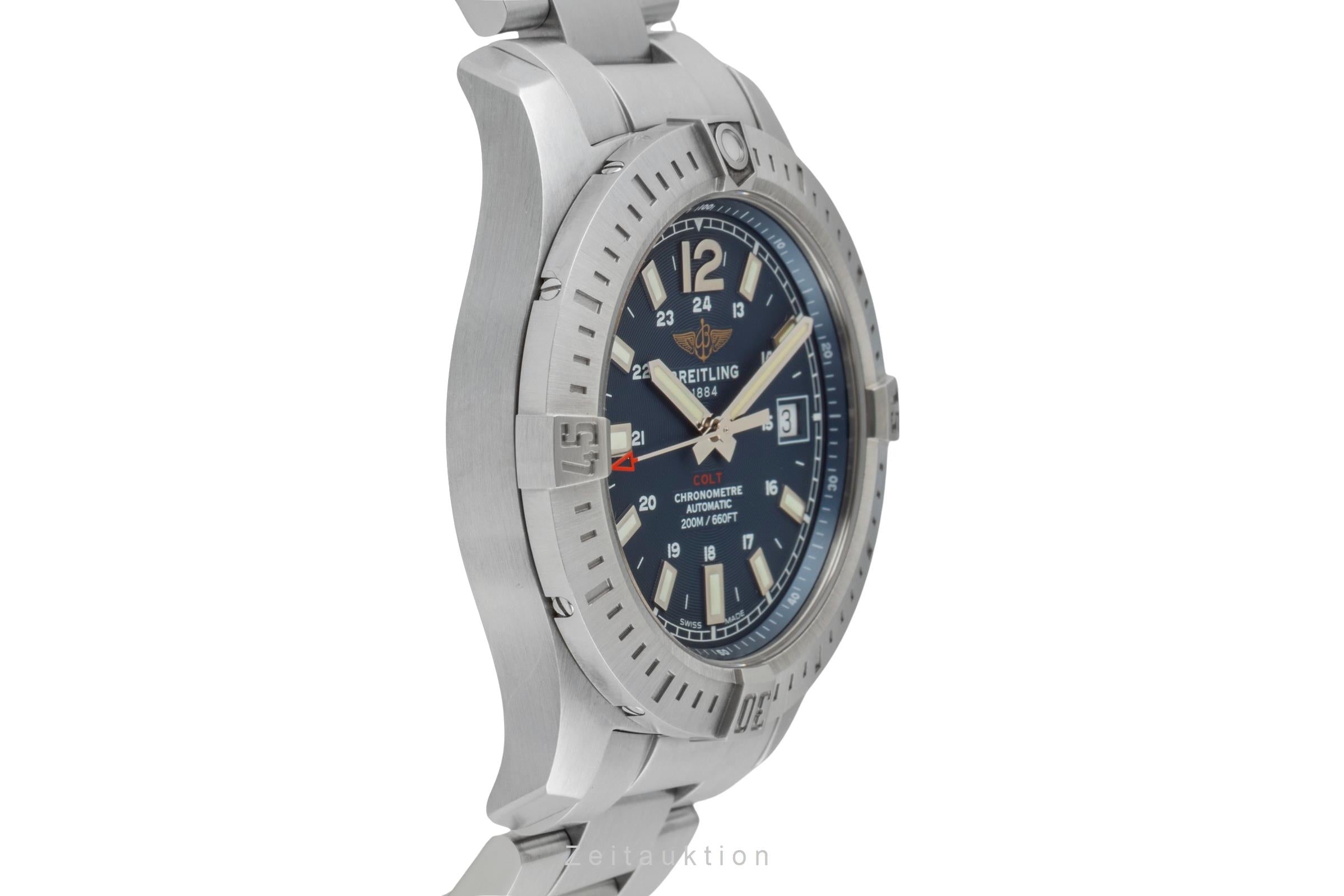 Breitling Colt acciaio automatismo orologio da uomo A17313101C1A1  [2603566]