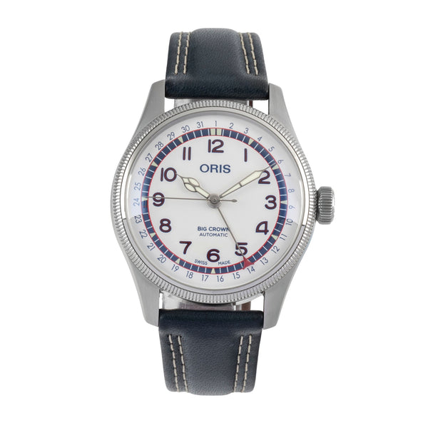 Oris Big Crown steel automatic men's watch 01 754 7785 4081-Set LP: 2400EUR Limited  [2603569]