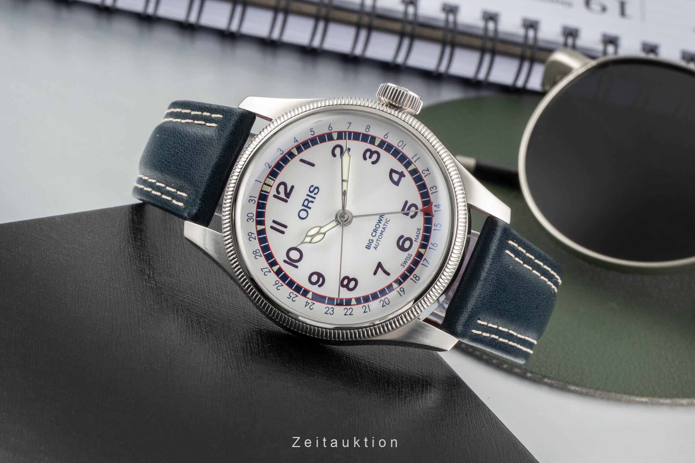 Oris Big Crown steel automatic men's watch 01 754 7785 4081-Set LP: 2400EUR Limited  [2603569]