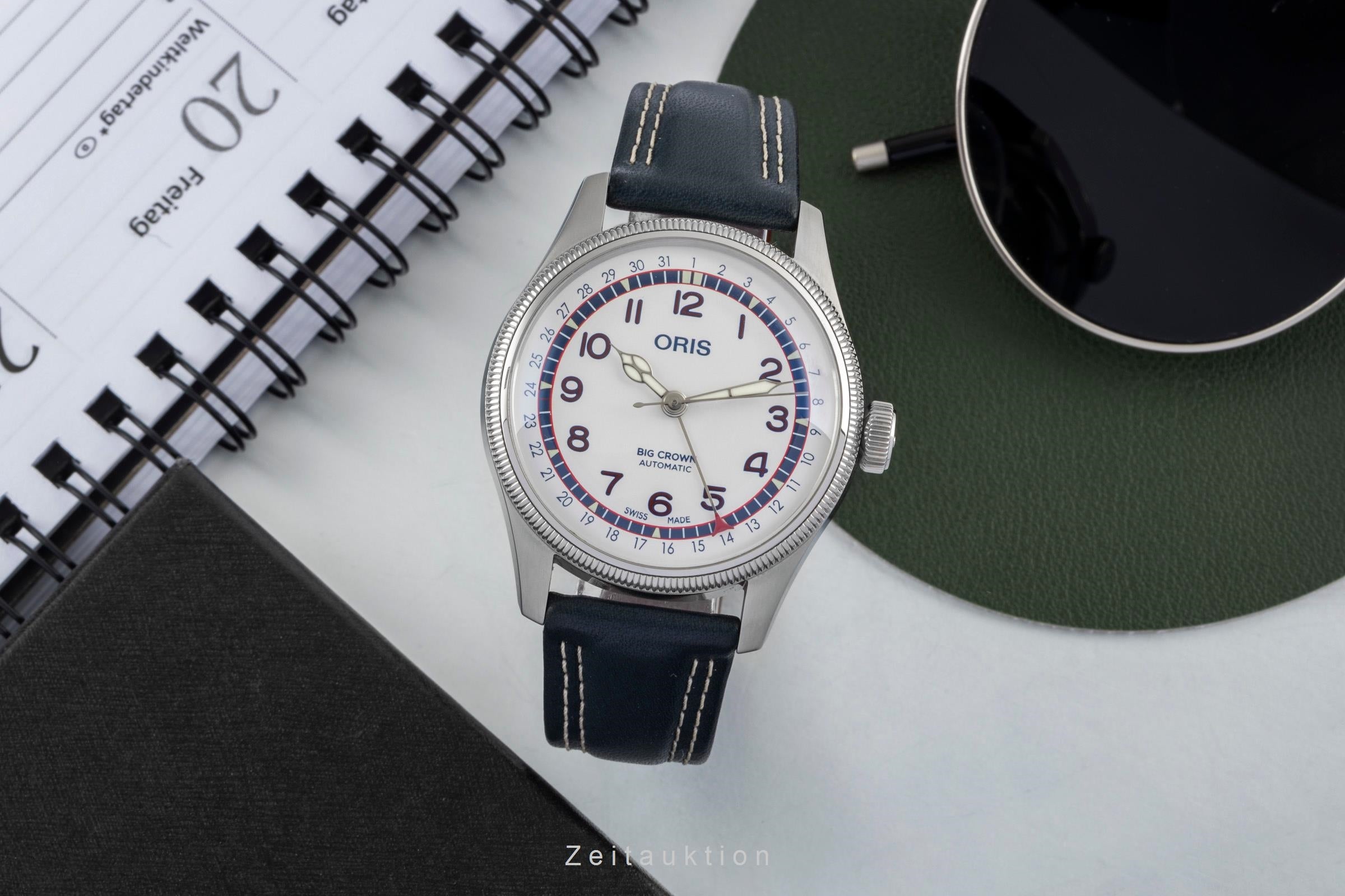 Oris Big Crown steel automatic men's watch 01 754 7785 4081-Set LP: 2400EUR Limited  [2603569]