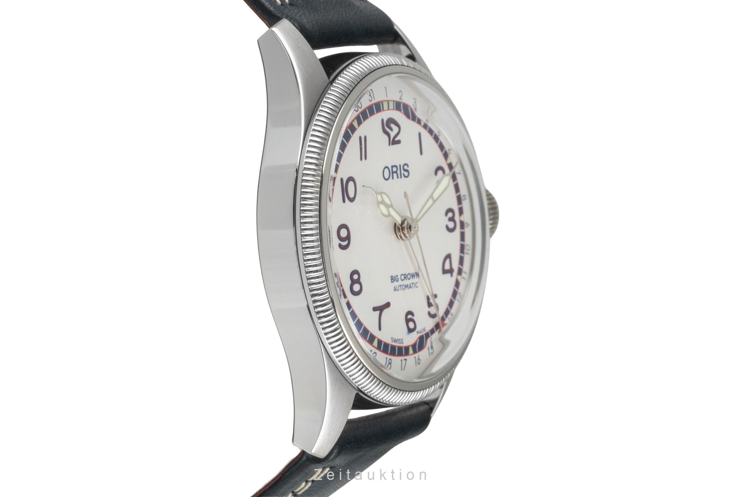 Oris Big Crown steel automatic men's watch 01 754 7785 4081-Set LP: 2400EUR Limited  [2603569]