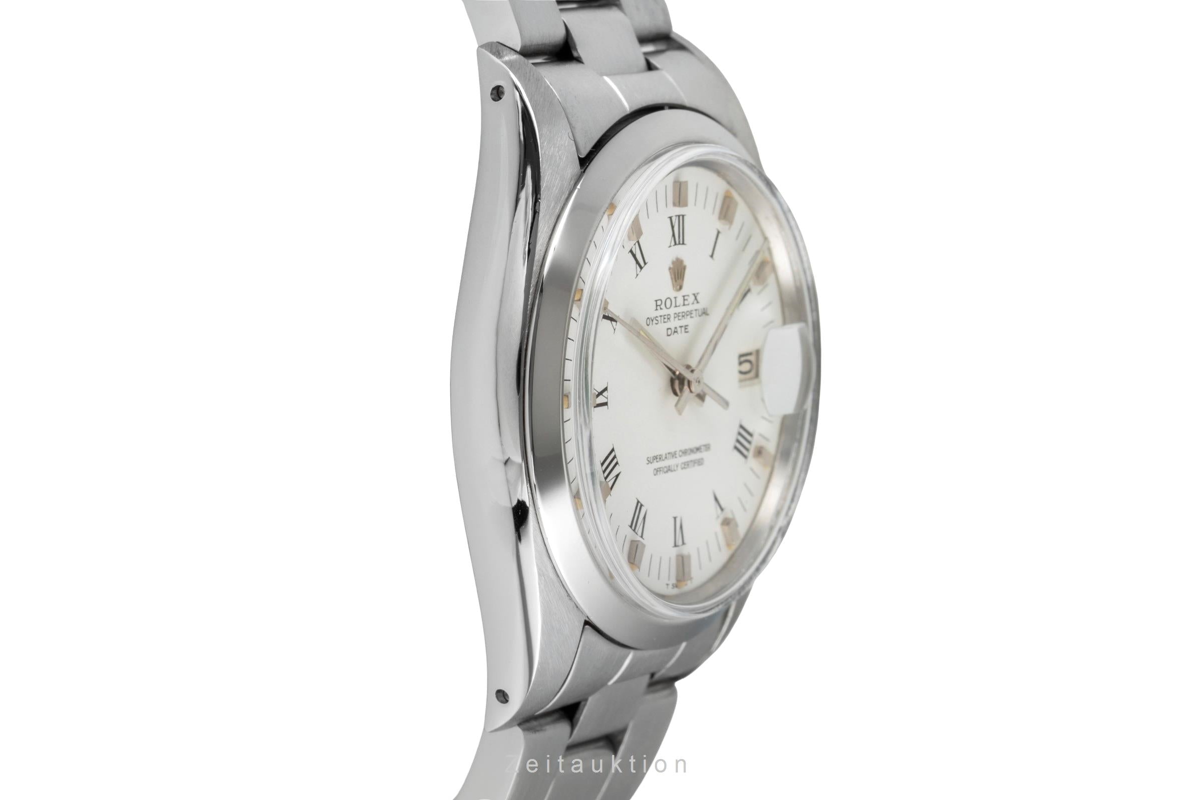 Rolex Date steel automatic men's watch 1500  [2603571]