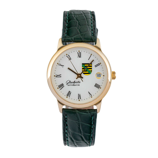 Glashütte latón bañado en oro automático unisex 0726-12-13-54  [2603576]