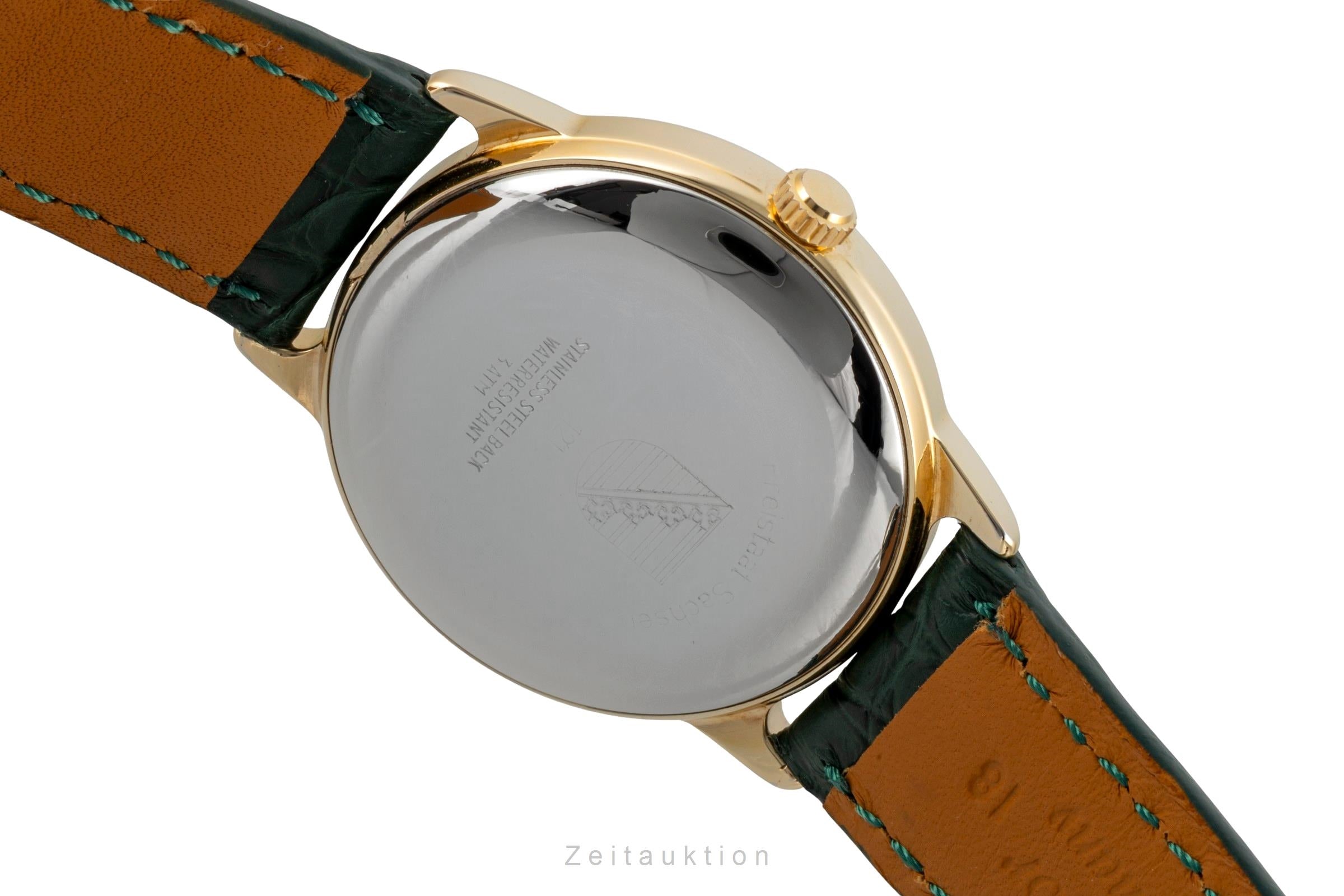 Glashütte latón bañado en oro automático unisex 0726-12-13-54  [2603576]