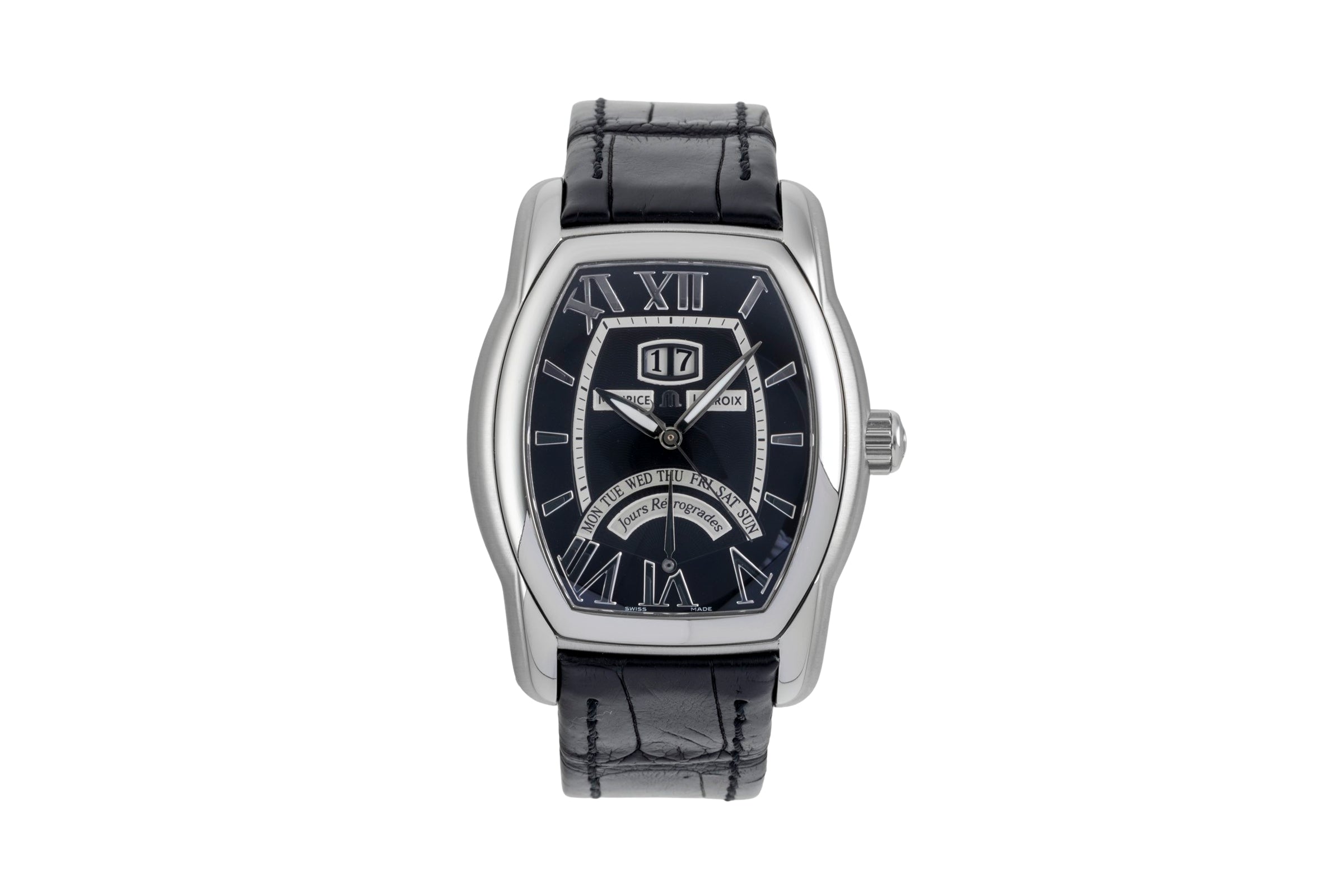 Maurice Lacroix Masterpiece acero automático reloj para caballeros MP6119-SS001  [2603577]