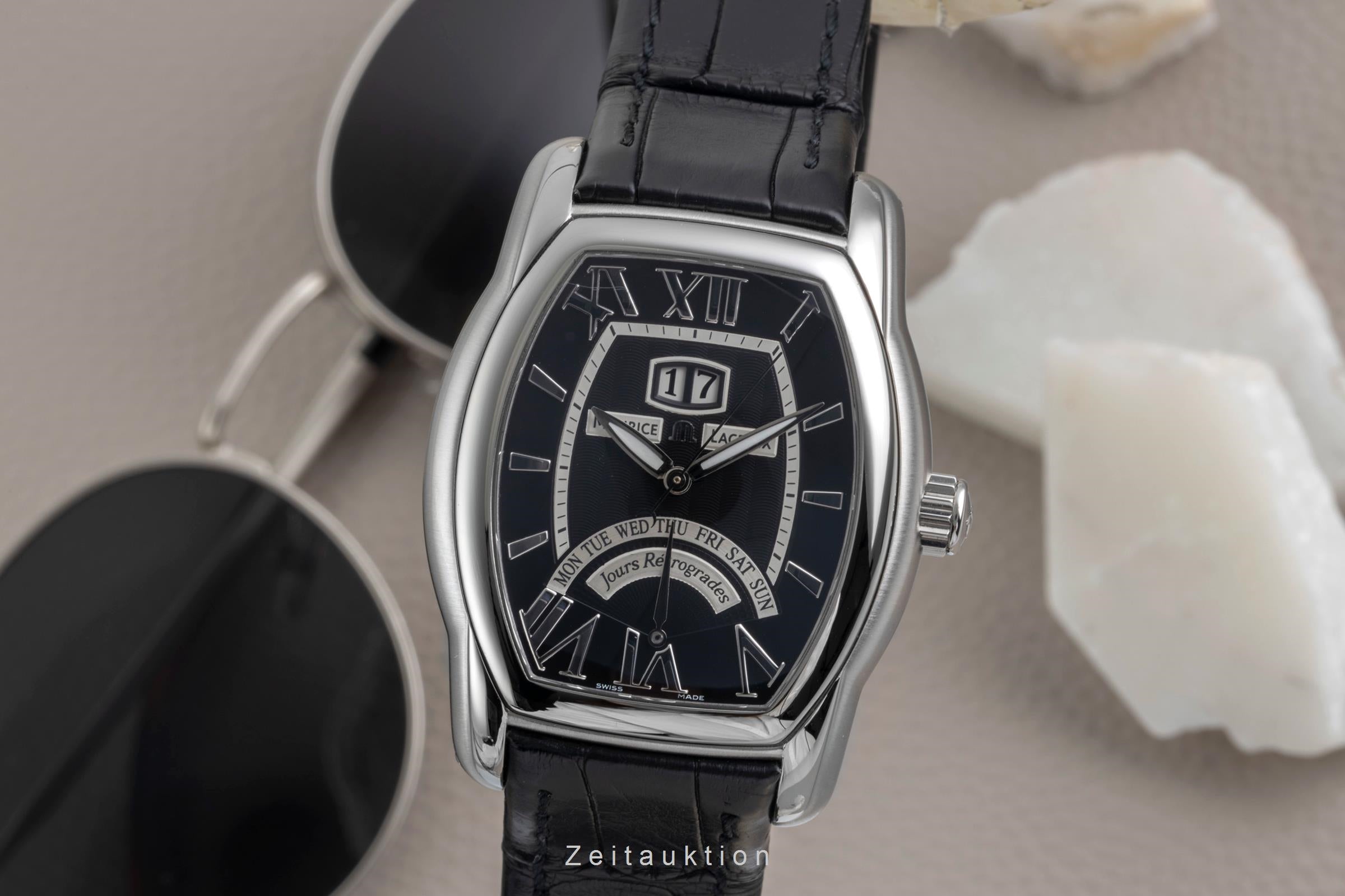 Maurice Lacroix Masterpiece acero automático reloj para caballeros MP6119-SS001  [2603577]