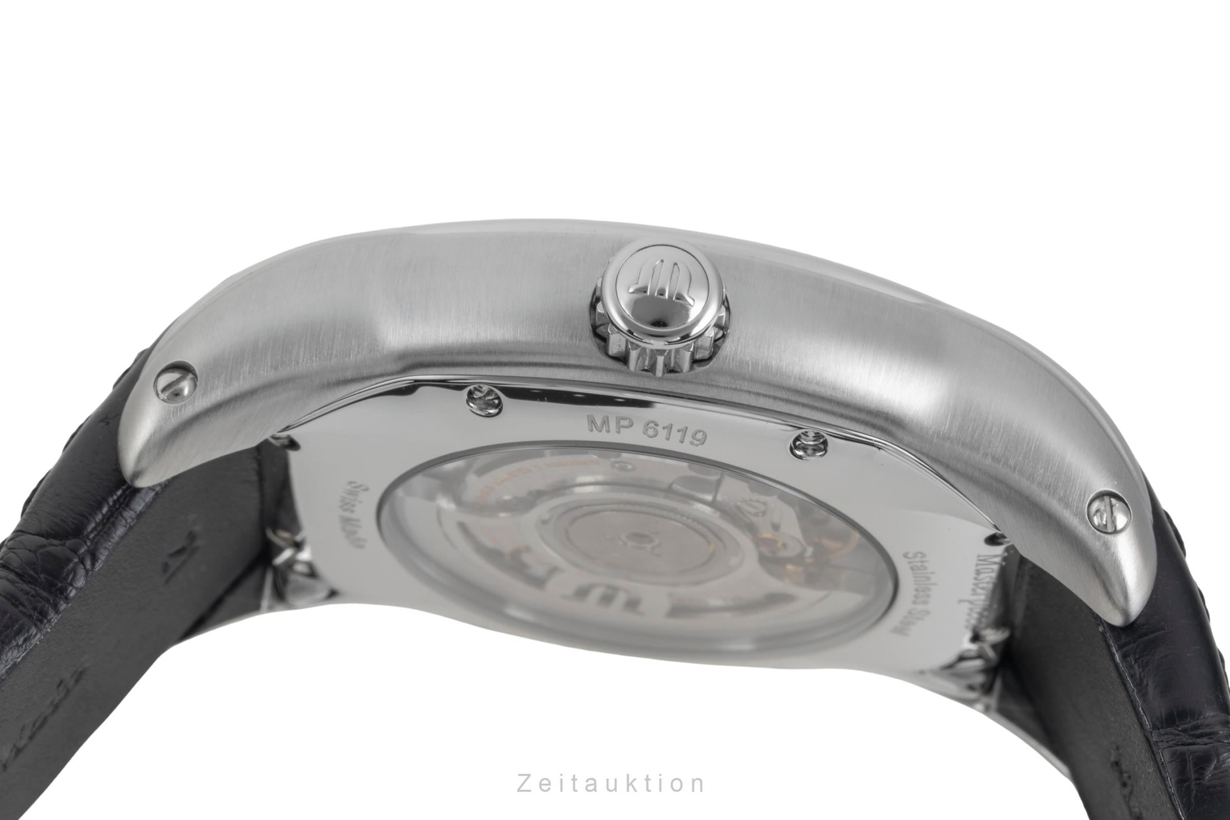 Maurice Lacroix Masterpiece acero automático reloj para caballeros MP6119-SS001  [2603577]