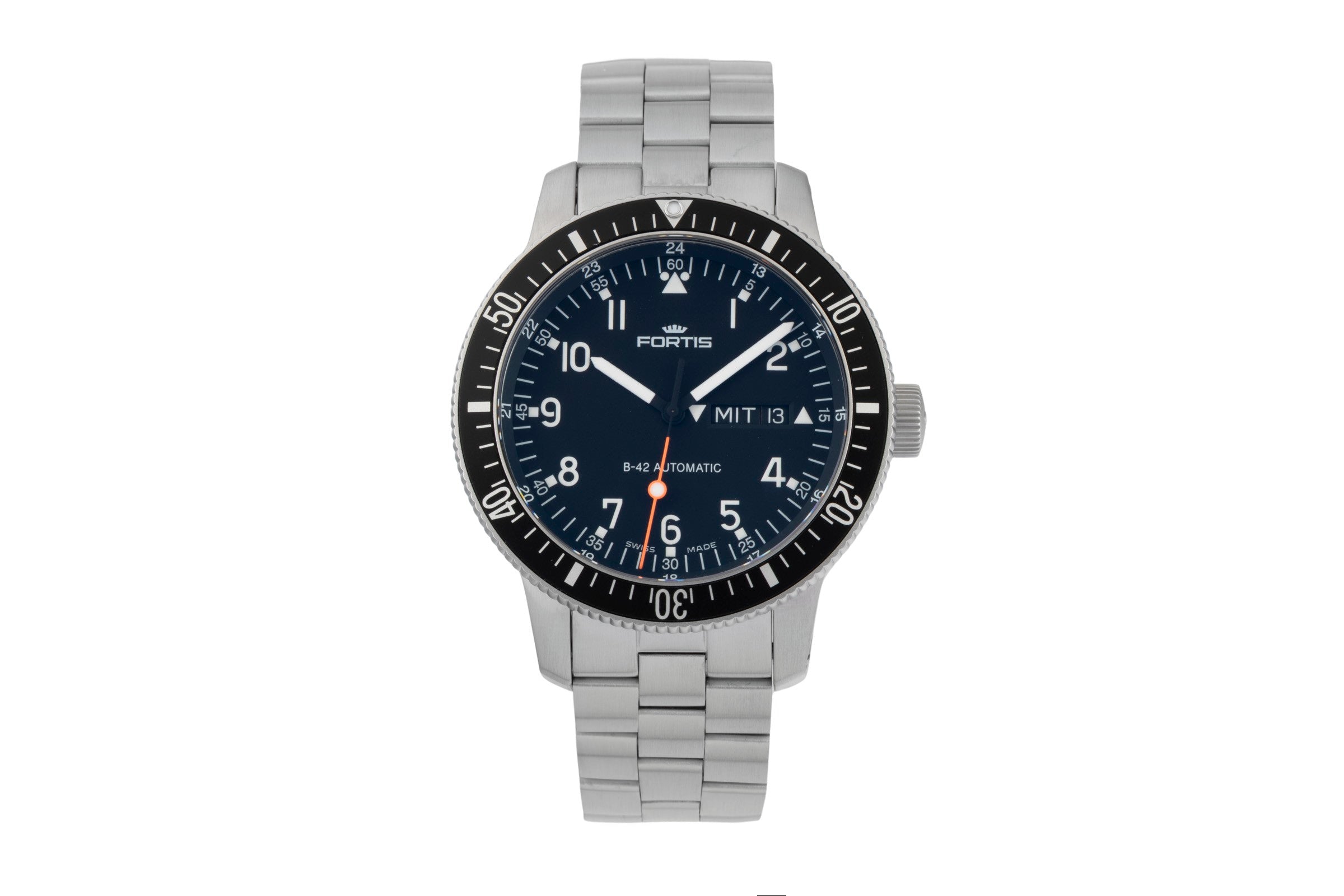 Fortis B-42 acier automatique montre pour hommes 647.10.158.4  [2603578]