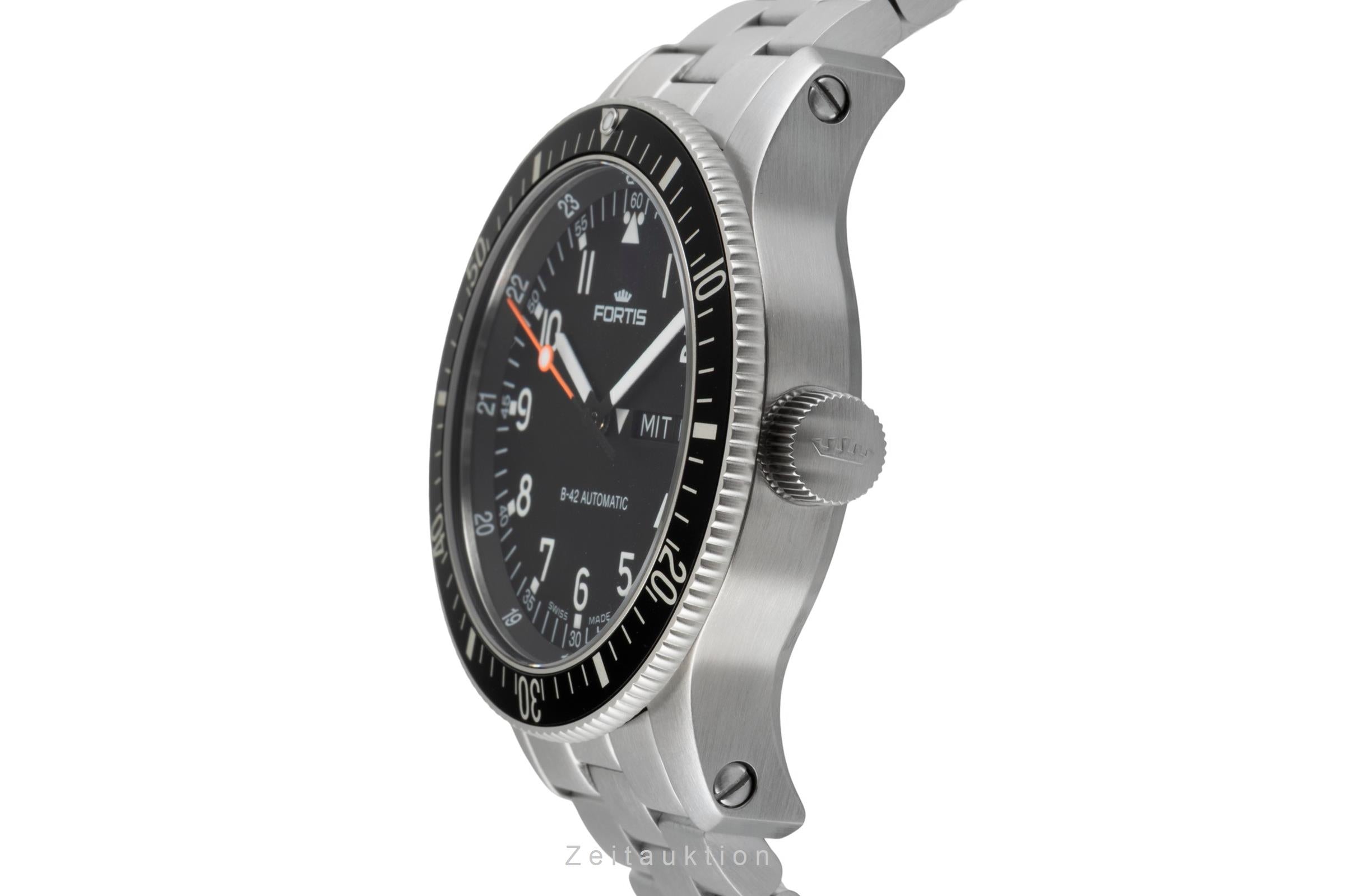 Fortis B-42 steel automatic men's watch 647.10.158.4  [2603578]