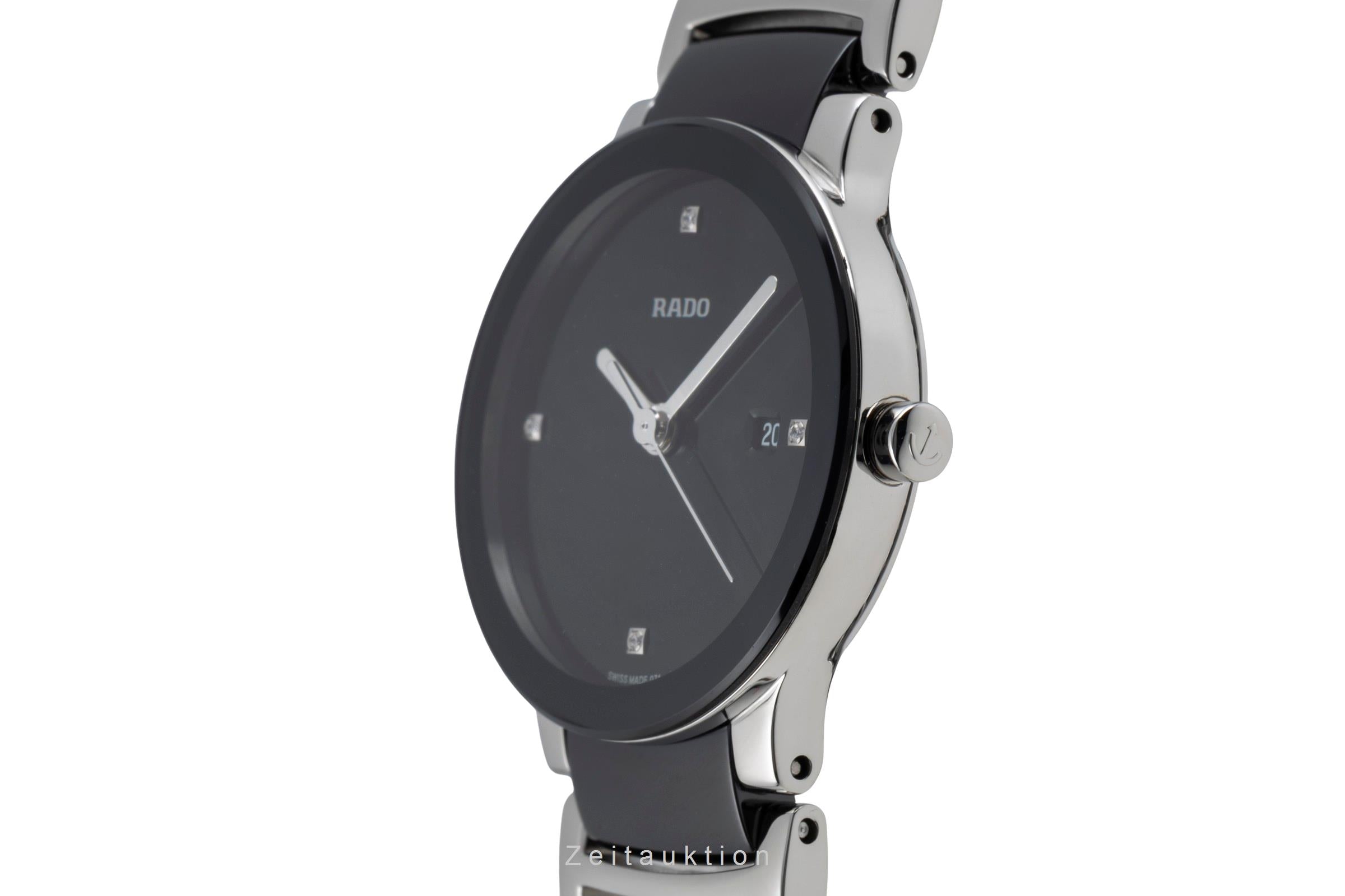 Rado Centrix ceramica / acciaio quarzo orologio da donna 01.111.0935.3.071  [2603582]