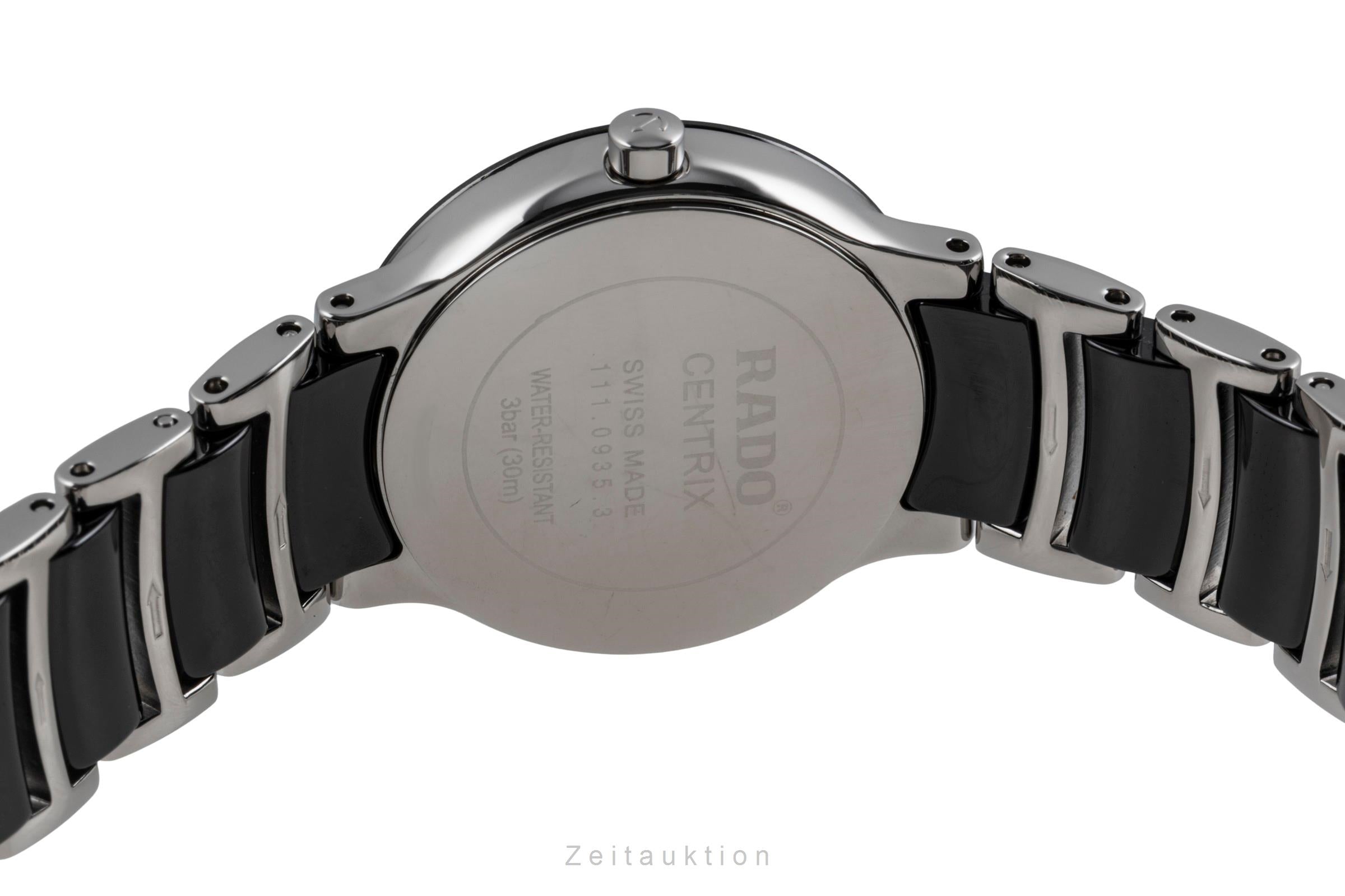 Rado Centrix ceramica / acciaio quarzo orologio da donna 01.111.0935.3.071  [2603582]