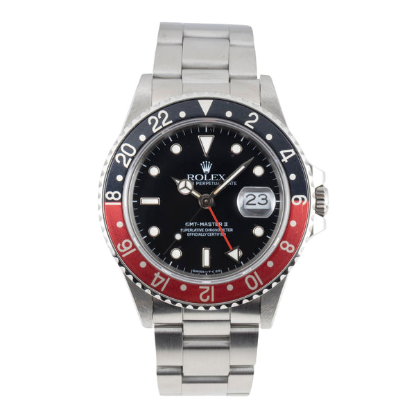 Rolex GMT-Master II Coke Fat Lady / Sophia Loren Herrenuhr Ref. 16760 R-Serie [2603583]