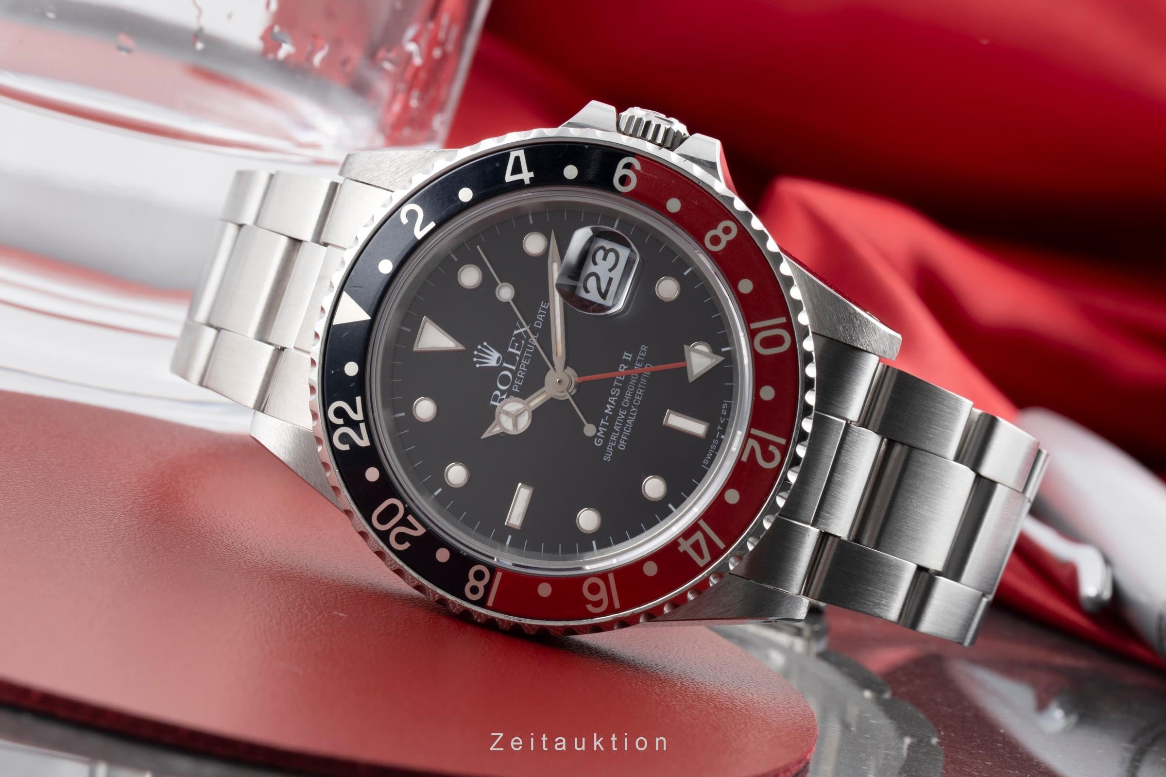 Rolex GMT-Master II Coke Fat Lady / Sophia Loren Herrenuhr Ref. 16760 R-Serie [2603583]