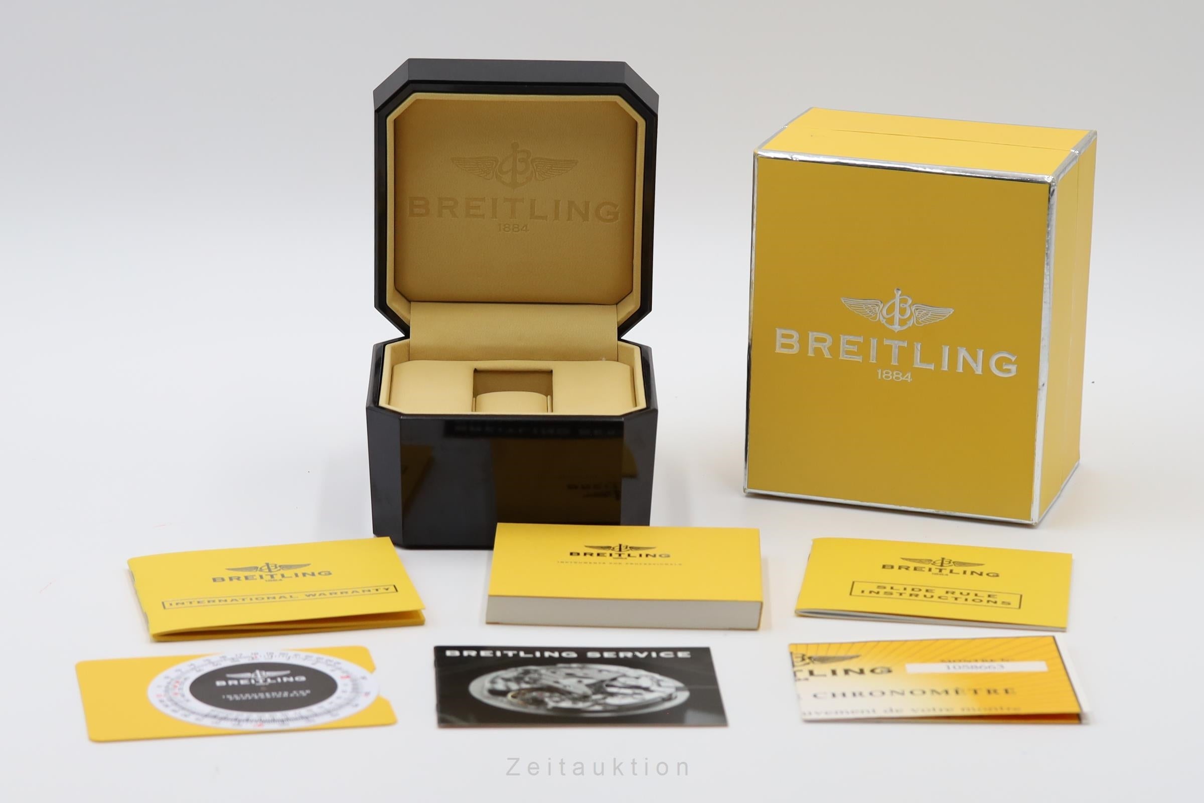 Breitling Airwolf Chronograph Black Dial Edelstahl Quarz Herrenuhr Ref. A78363 [2603585]