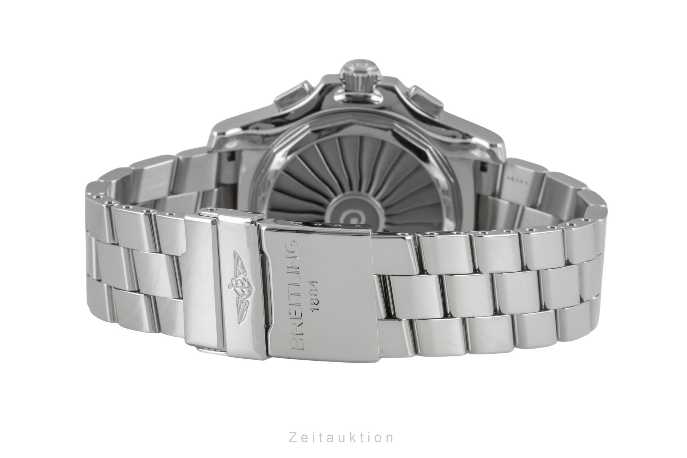 Breitling Airwolf Chronograph Black Dial Edelstahl Quarz Herrenuhr Ref. A78363 [2603585]