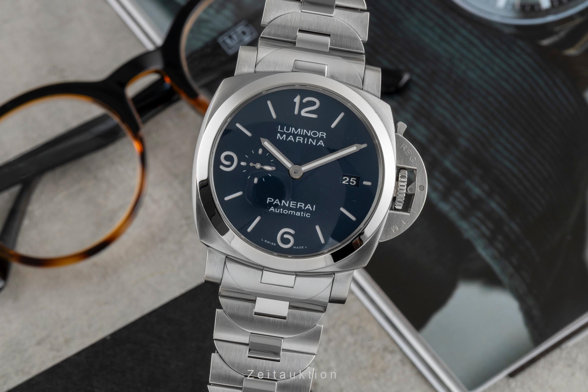 Panerai Luminor Marina acciaio automatismo orologio da uomo PAM01316 LP: 10200EUR  [2603589]