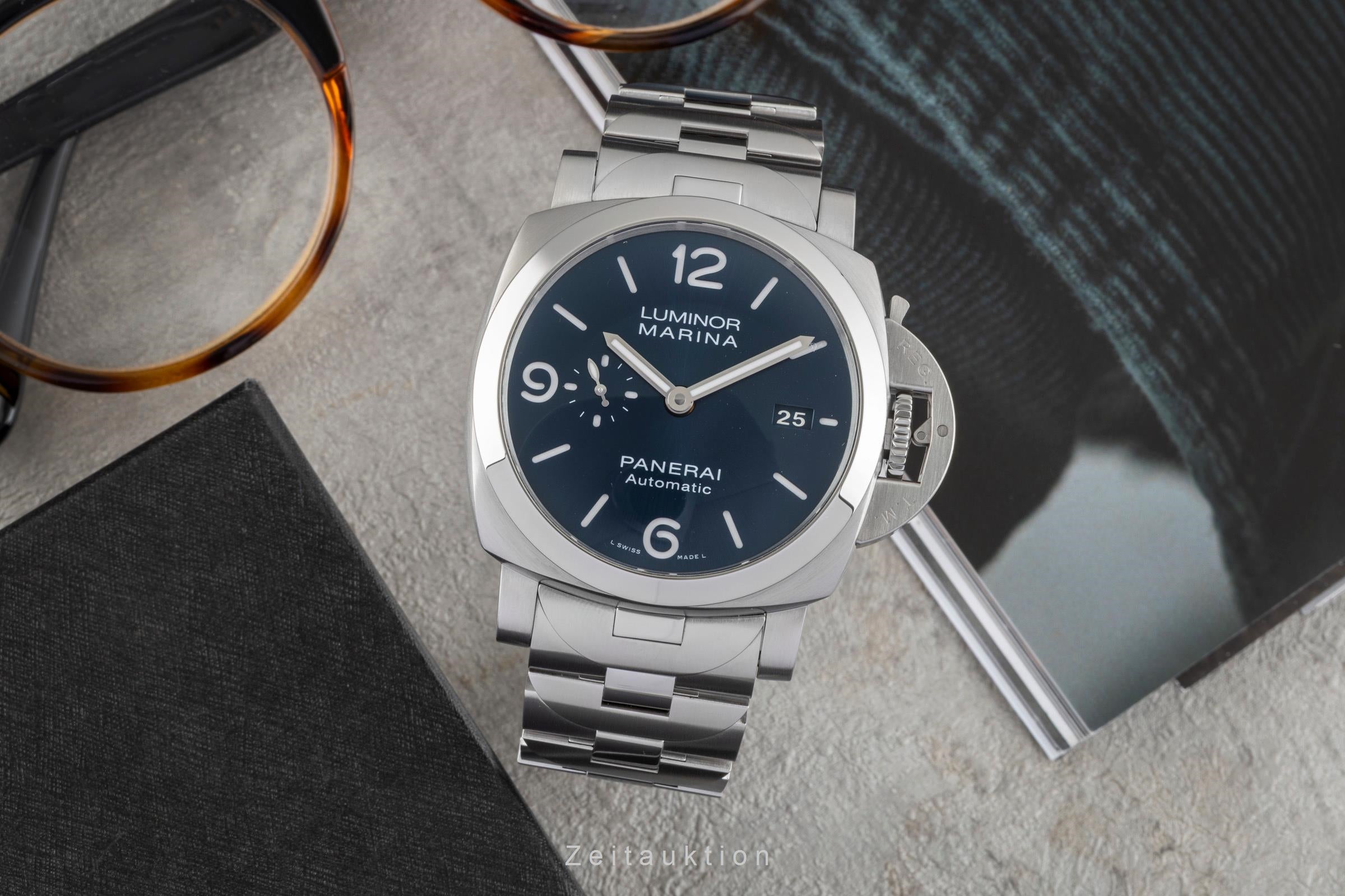 Panerai Luminor Marina acciaio automatismo orologio da uomo PAM01316 LP: 10200EUR  [2603589]