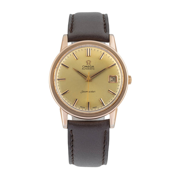 Omega Seamaster steel / gold automatic men's watch CD 166.0003,  166.003 Vintage  [2603590]