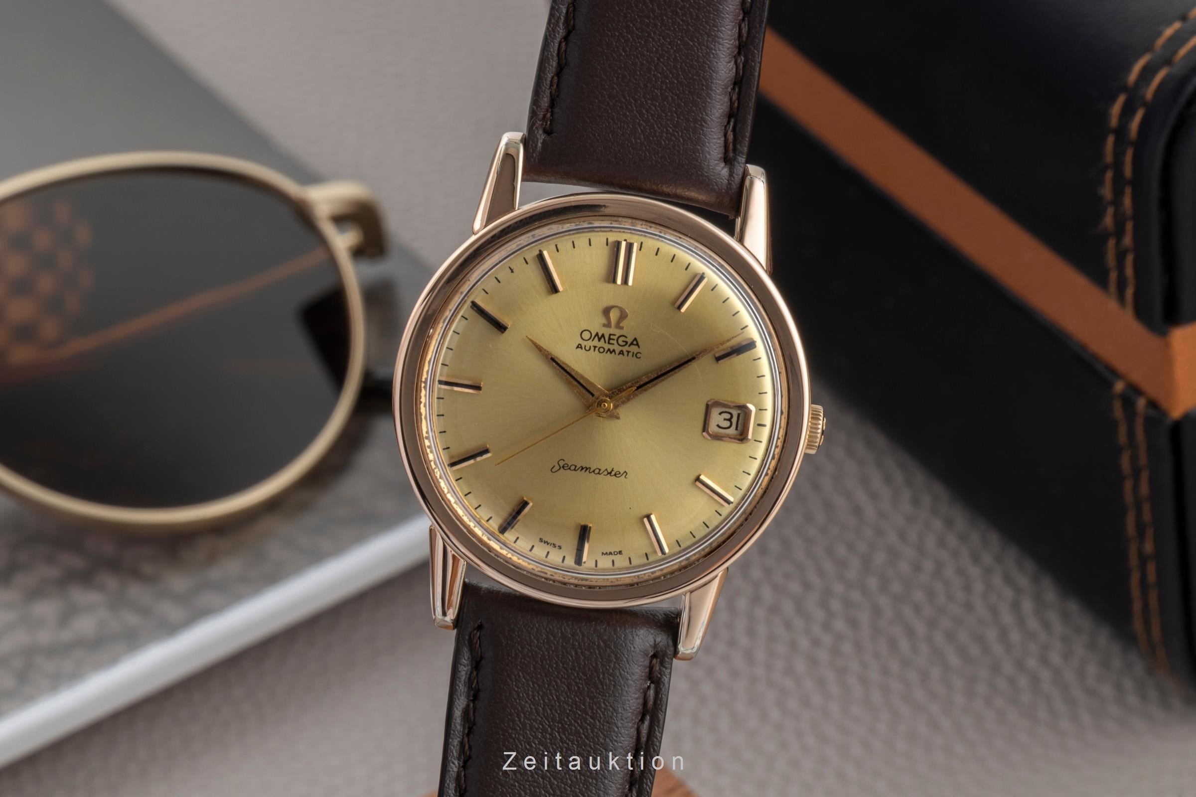 Omega Seamaster steel / gold automatic men's watch CD 166.0003,  166.003 Vintage  [2603590]