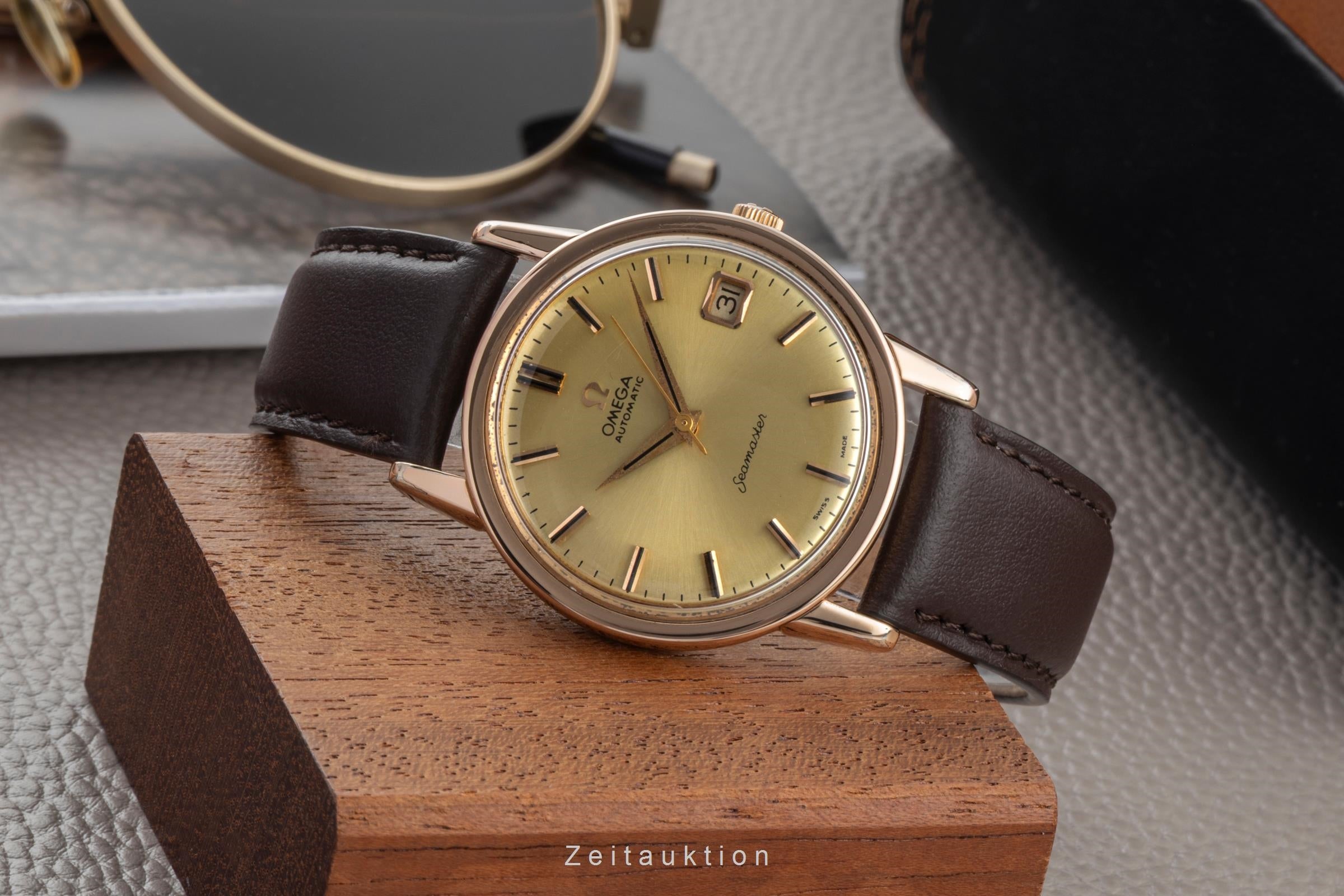 Omega Seamaster steel / gold automatic men's watch CD 166.0003,  166.003 Vintage  [2603590]