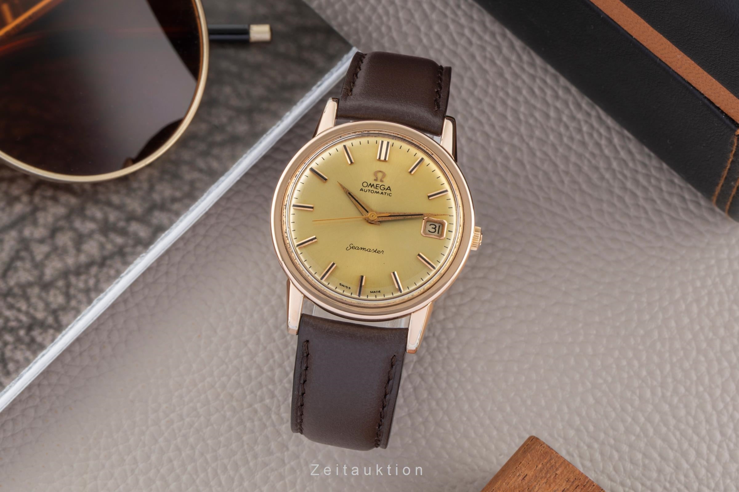 Omega Seamaster steel / gold automatic men's watch CD 166.0003,  166.003 Vintage  [2603590]