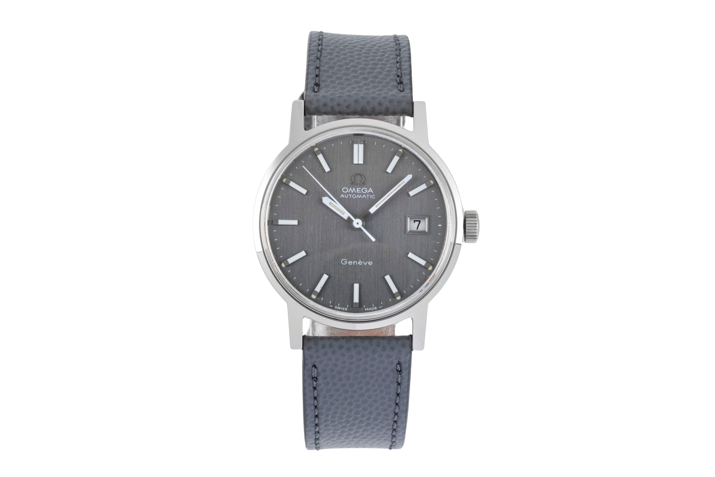 Omega Geneve steel automatic men's watch ST 168.0098,166.098 Vintage  [2603591]