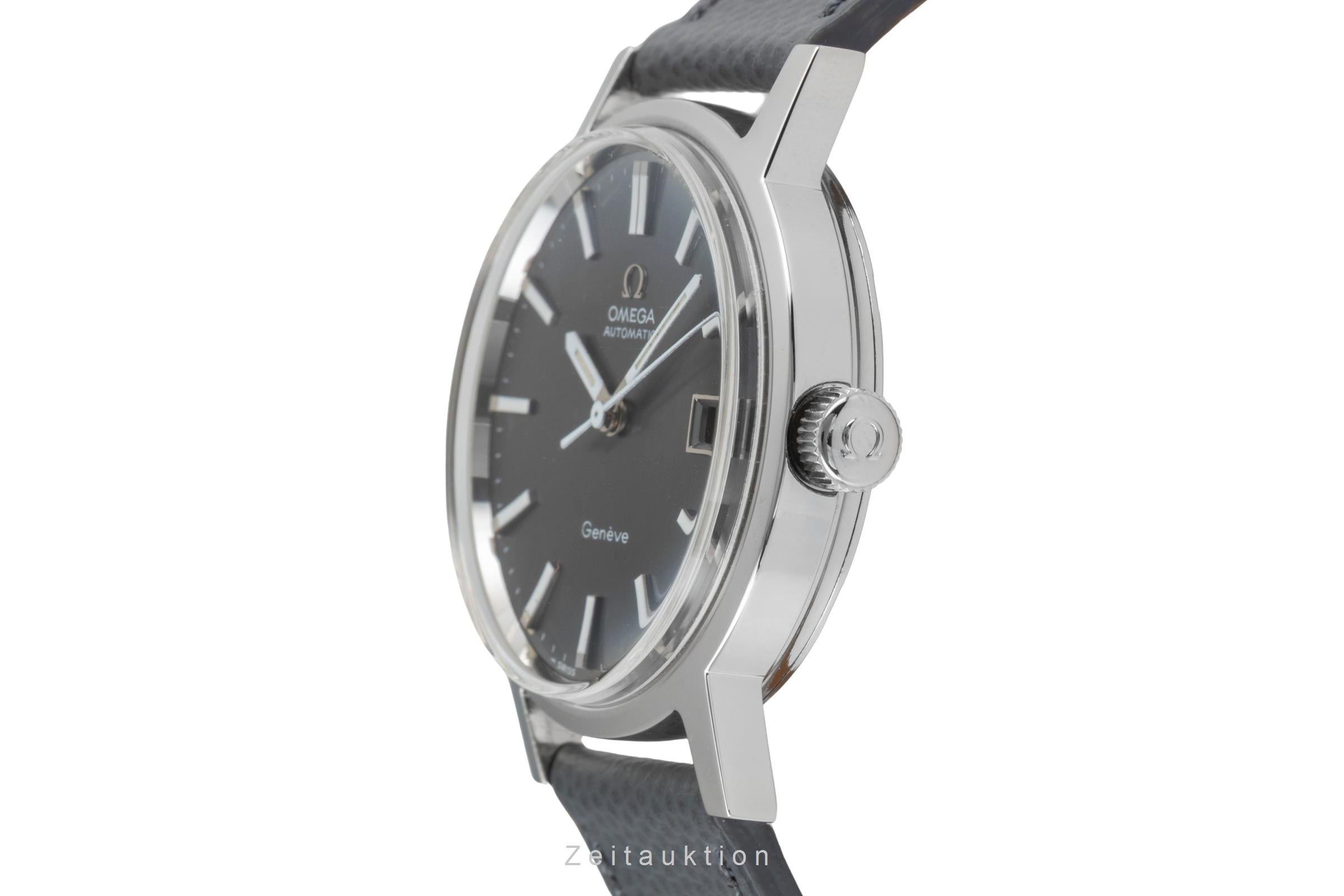 Omega Geneve steel automatic men's watch ST 168.0098,166.098 Vintage  [2603591]