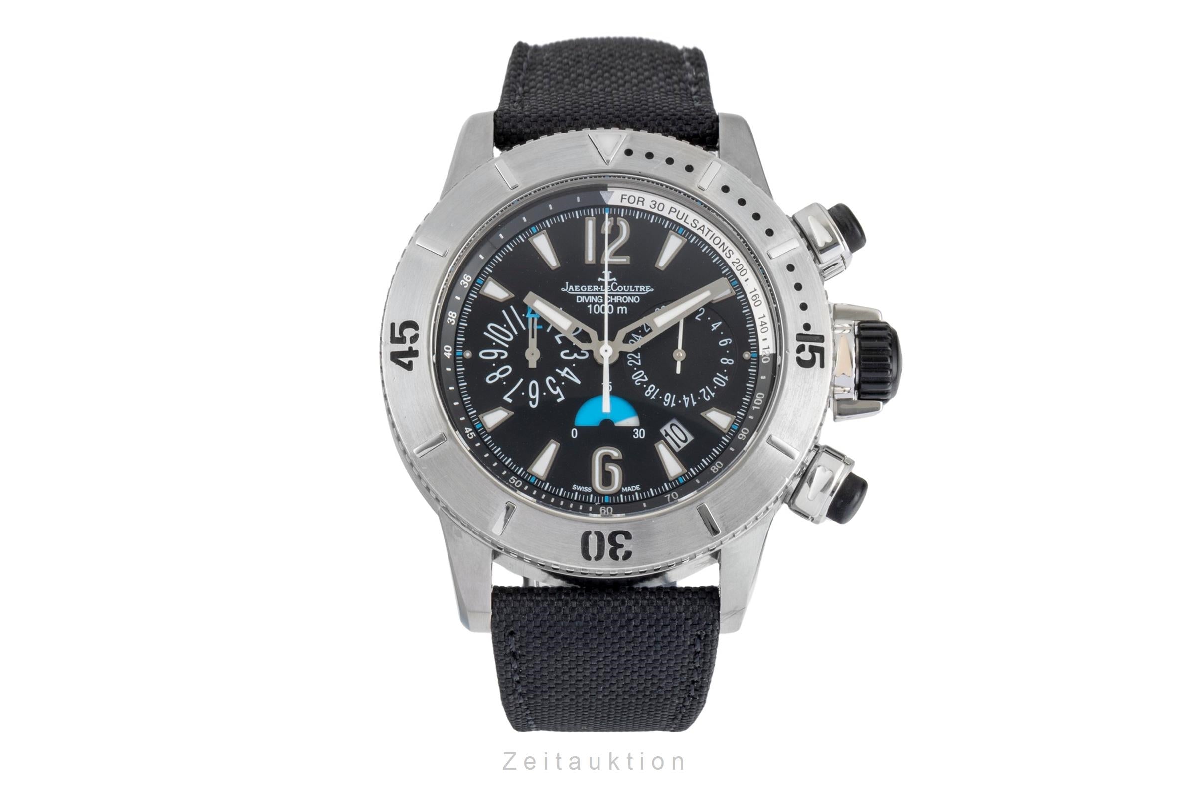 Jaeger LeCoultre Master Compressor chronograph titanium automatic men's watch Q186T670  , 160.T.25  [2603597]