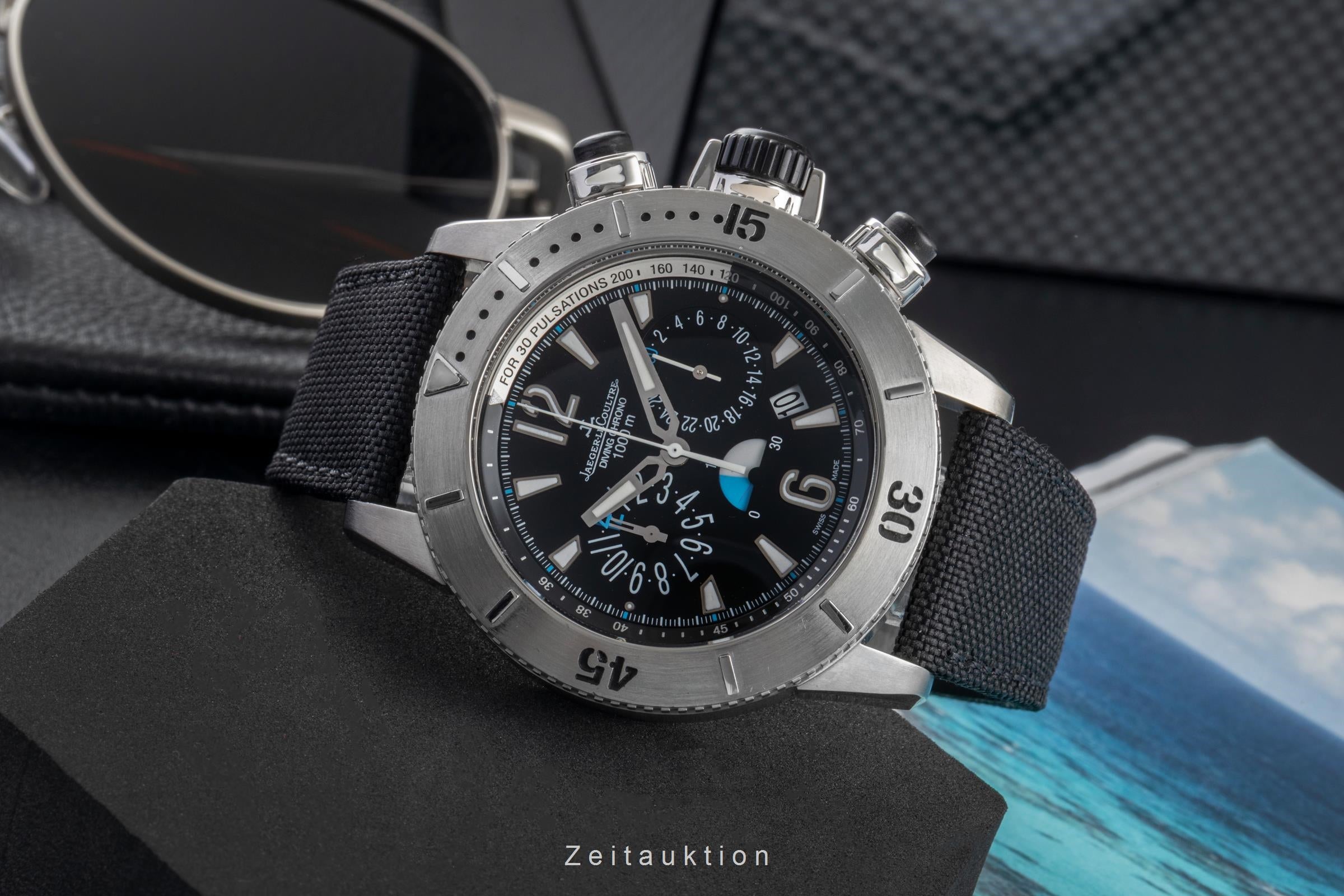 Jaeger LeCoultre Master Compressor chronograph titanium automatic men's watch Q186T670  , 160.T.25  [2603597]