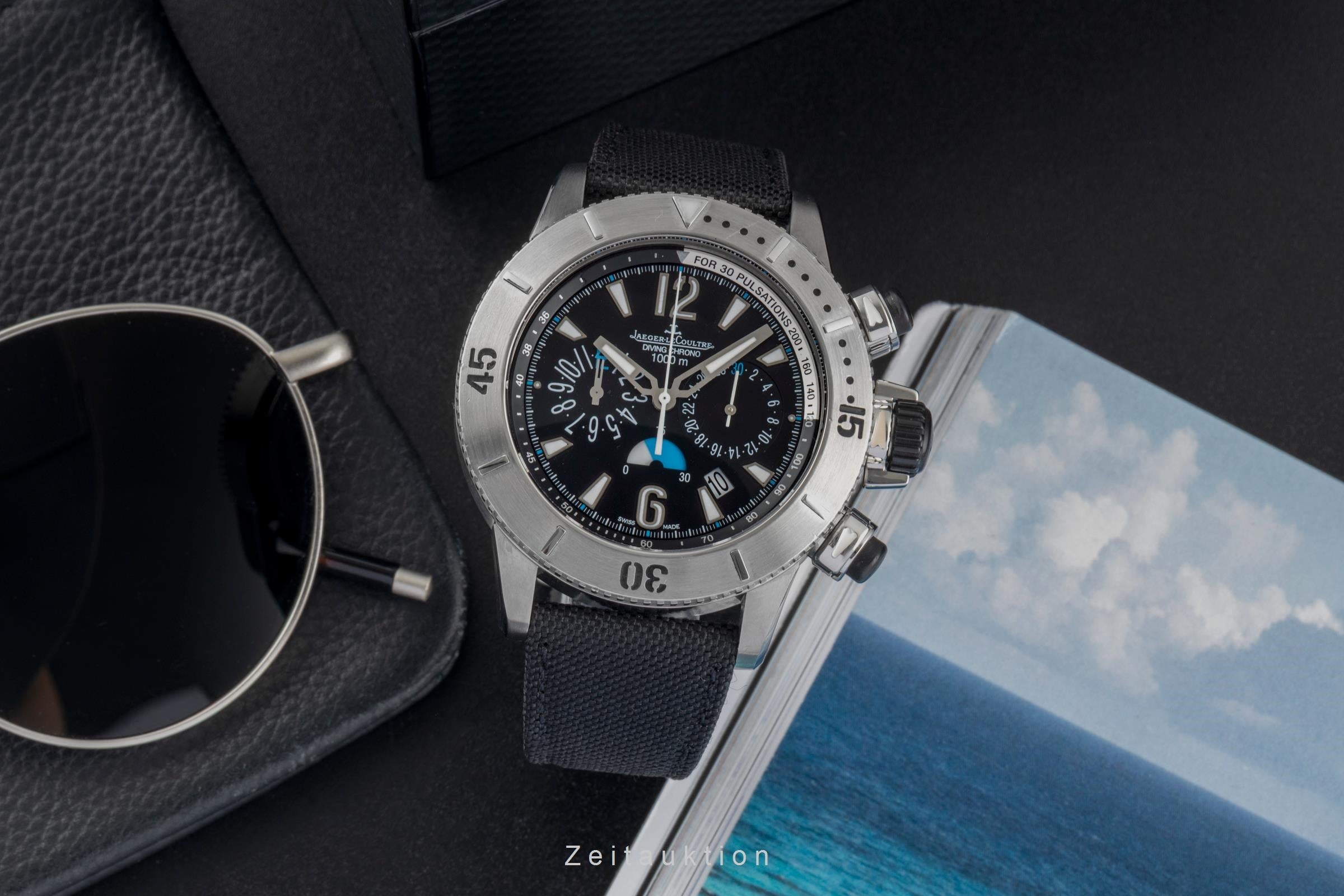 Jaeger LeCoultre Master Compressor chronograph titanium automatic men's watch Q186T670  , 160.T.25  [2603597]