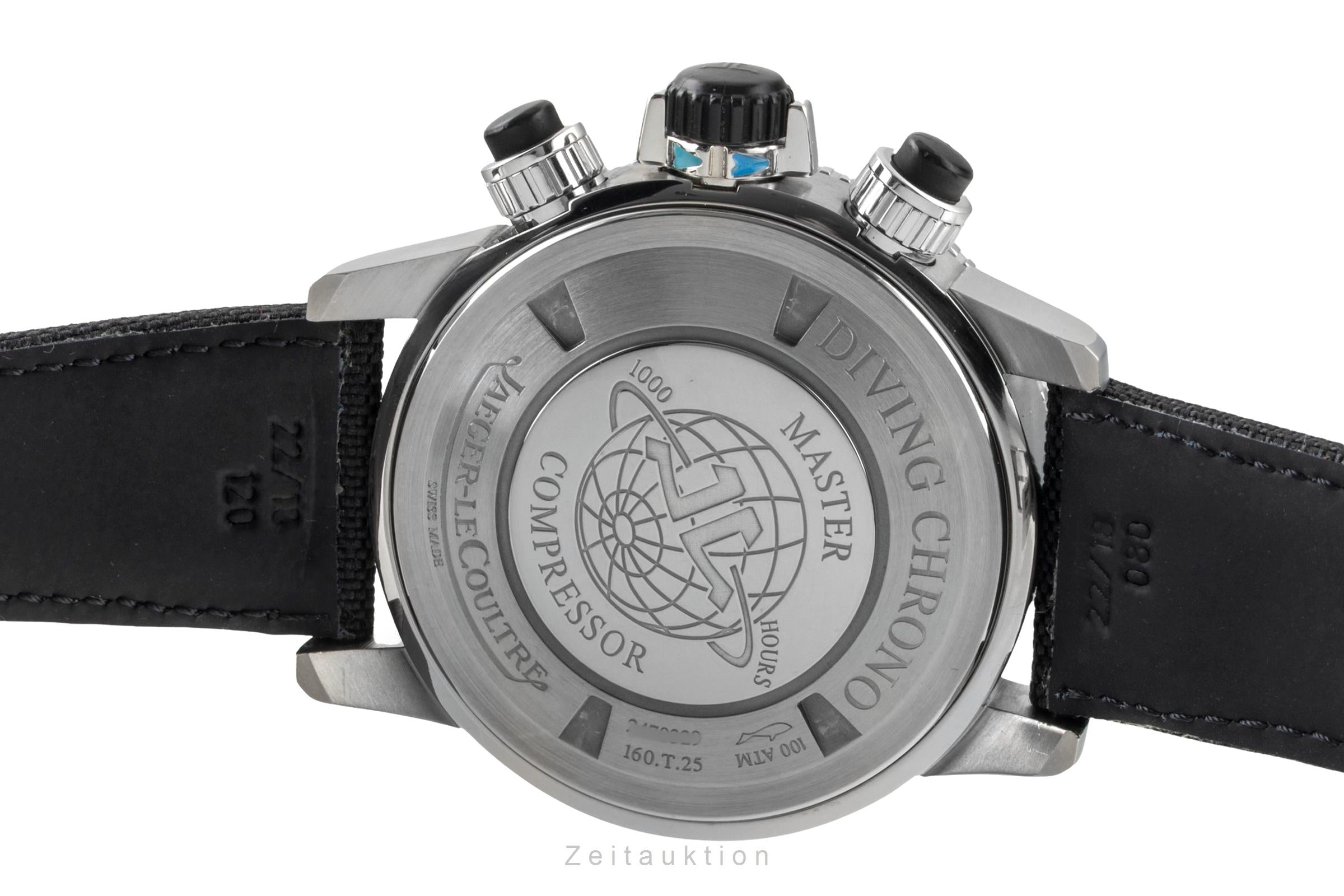 Jaeger LeCoultre Master Compressor chronograph titanium automatic men's watch Q186T670  , 160.T.25  [2603597]