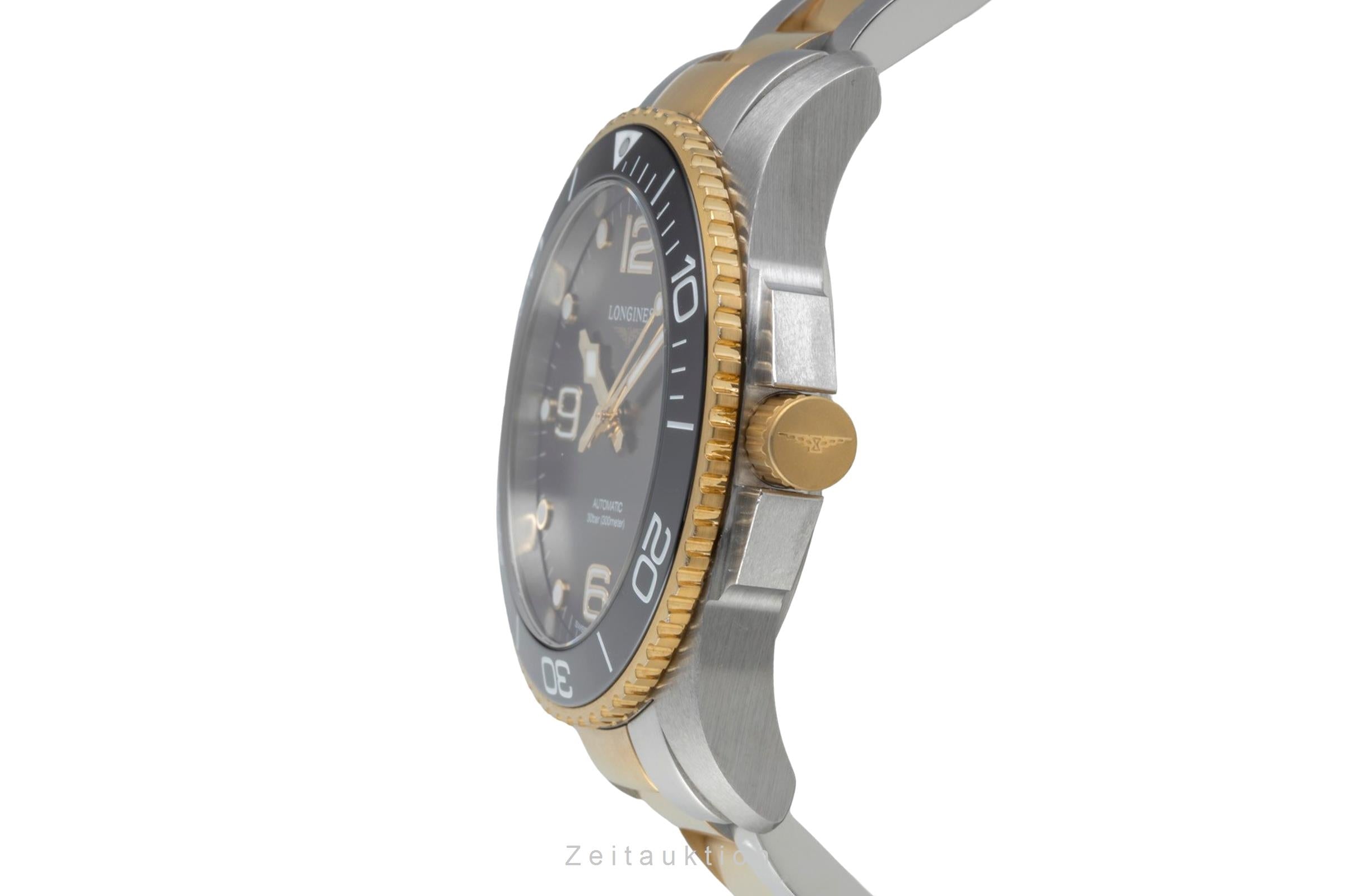 Longines Hydro Conquest gilt / steel automatic men's watch L3.781.3.56.7  [2603599]