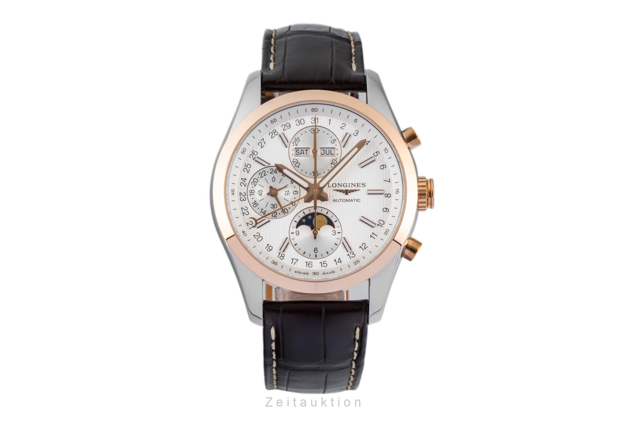 Longines Conquest chronograph steel / gold automatic men's watch L2.798.5.72.3  [2603600]