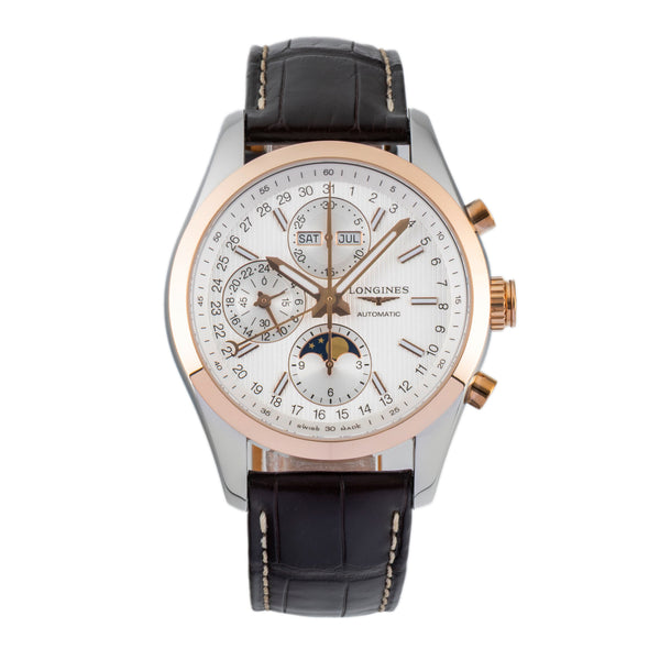 Longines Conquest chronograph steel / gold automatic men's watch L2.798.5.72.3  [2603600]