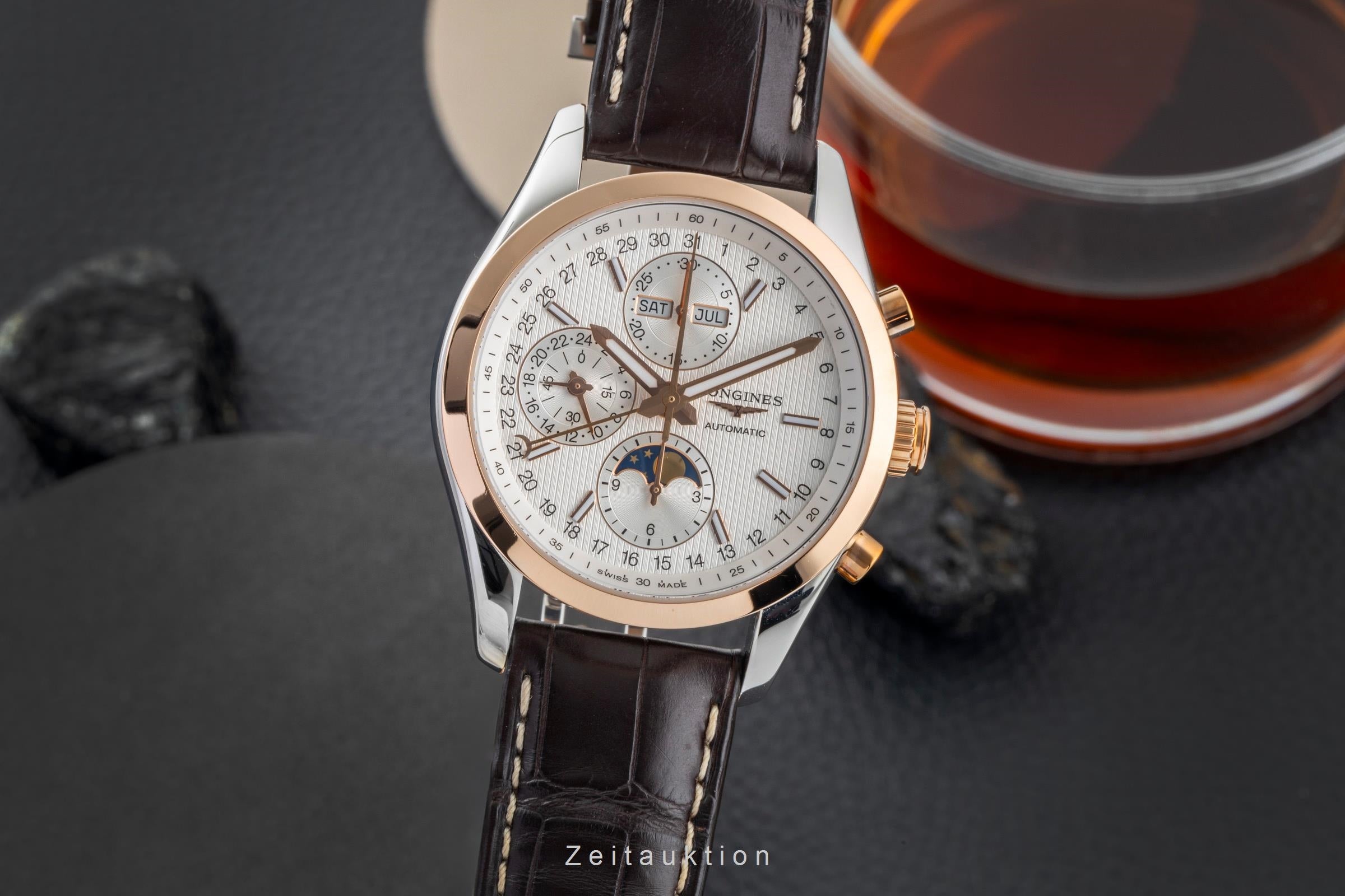 Longines Conquest chronograph steel / gold automatic men's watch L2.798.5.72.3  [2603600]