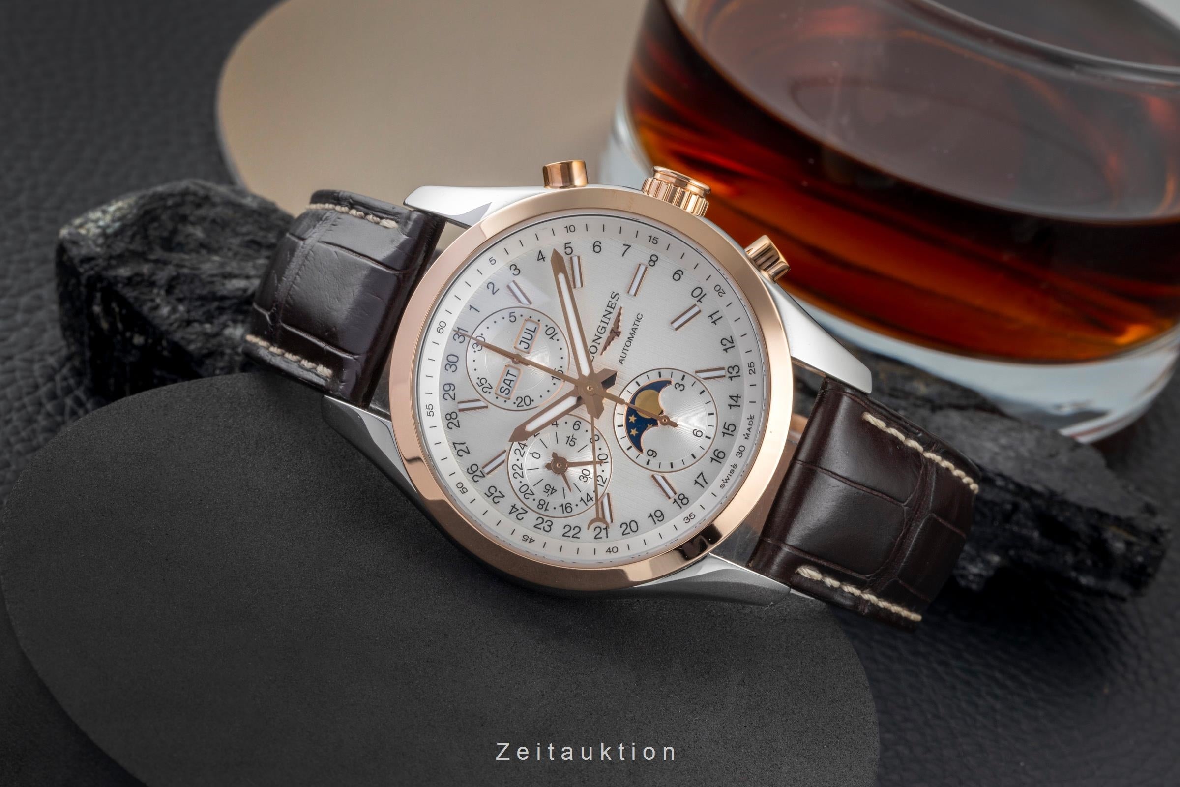 Longines Conquest chronograph steel / gold automatic men's watch L2.798.5.72.3  [2603600]