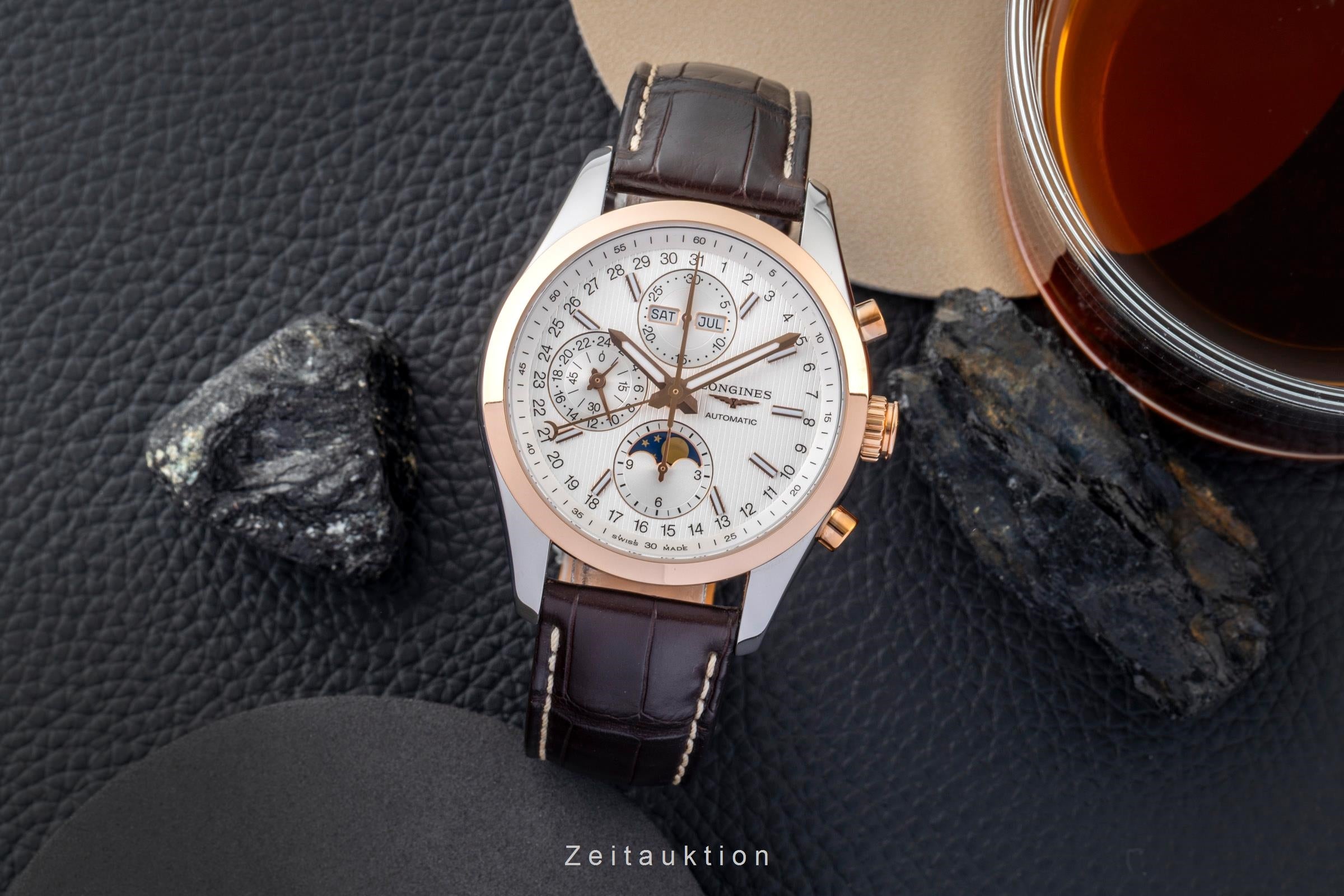 Longines Conquest chronograph steel / gold automatic men's watch L2.798.5.72.3  [2603600]