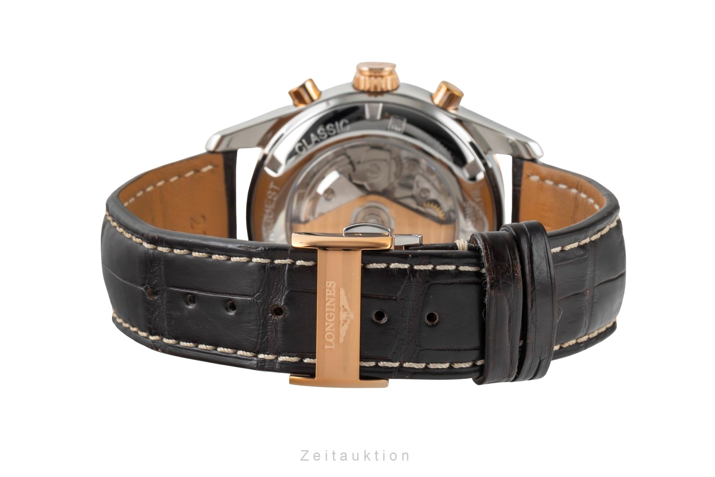 Longines Conquest chronograph steel / gold automatic men's watch L2.798.5.72.3  [2603600]