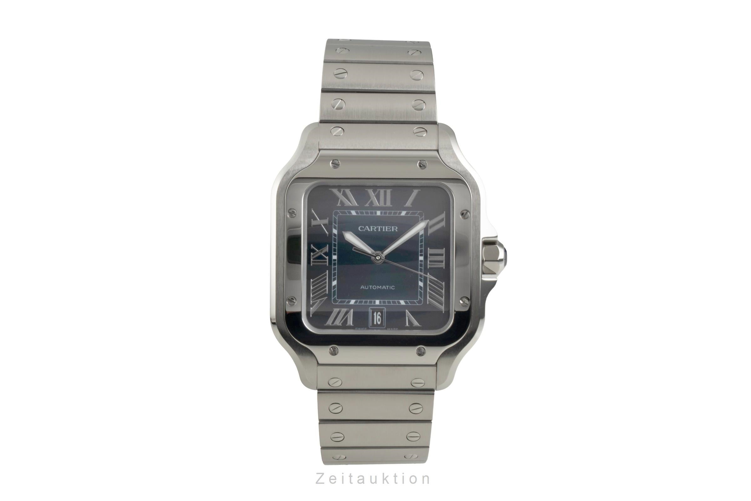 Cartier Santos De Cartier Stahl Automatik Herrenuhr Ref. WSSA0071 NP: 9000,- € [2603601]