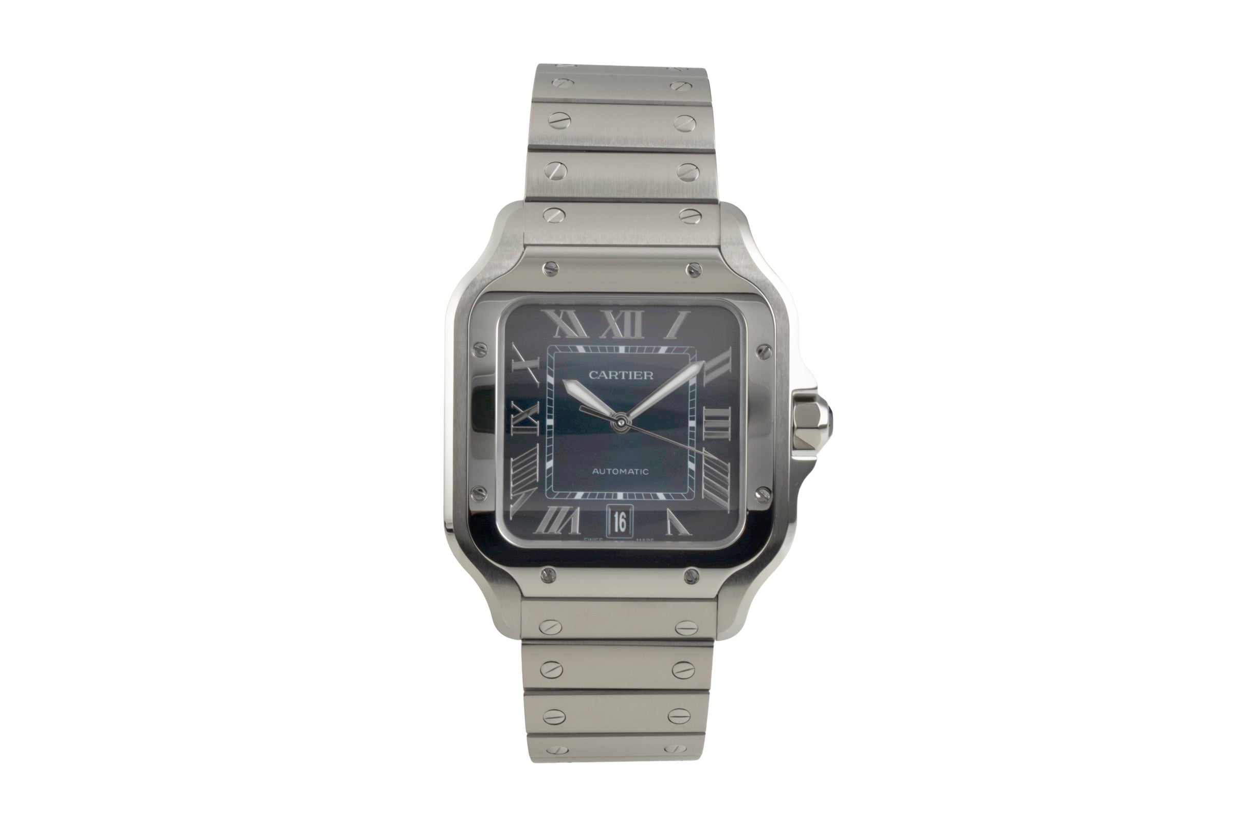 Cartier Santos De Cartier Stahl Automatik Herrenuhr Ref. WSSA0071 NP: 9000,- € [2603601]