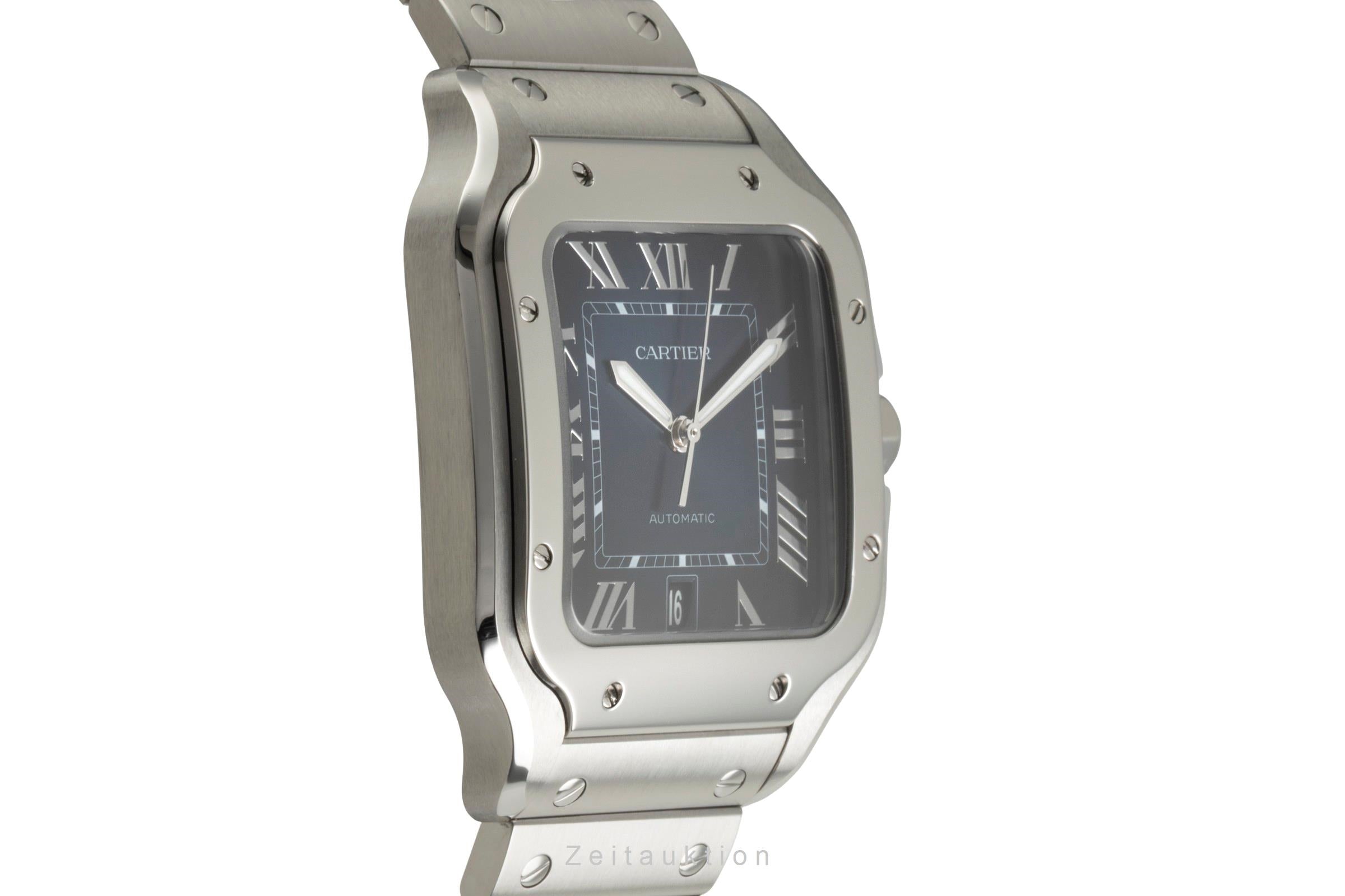 Cartier Santos De Cartier Stahl Automatik Herrenuhr Ref. WSSA0071 NP: 9000,- € [2603601]