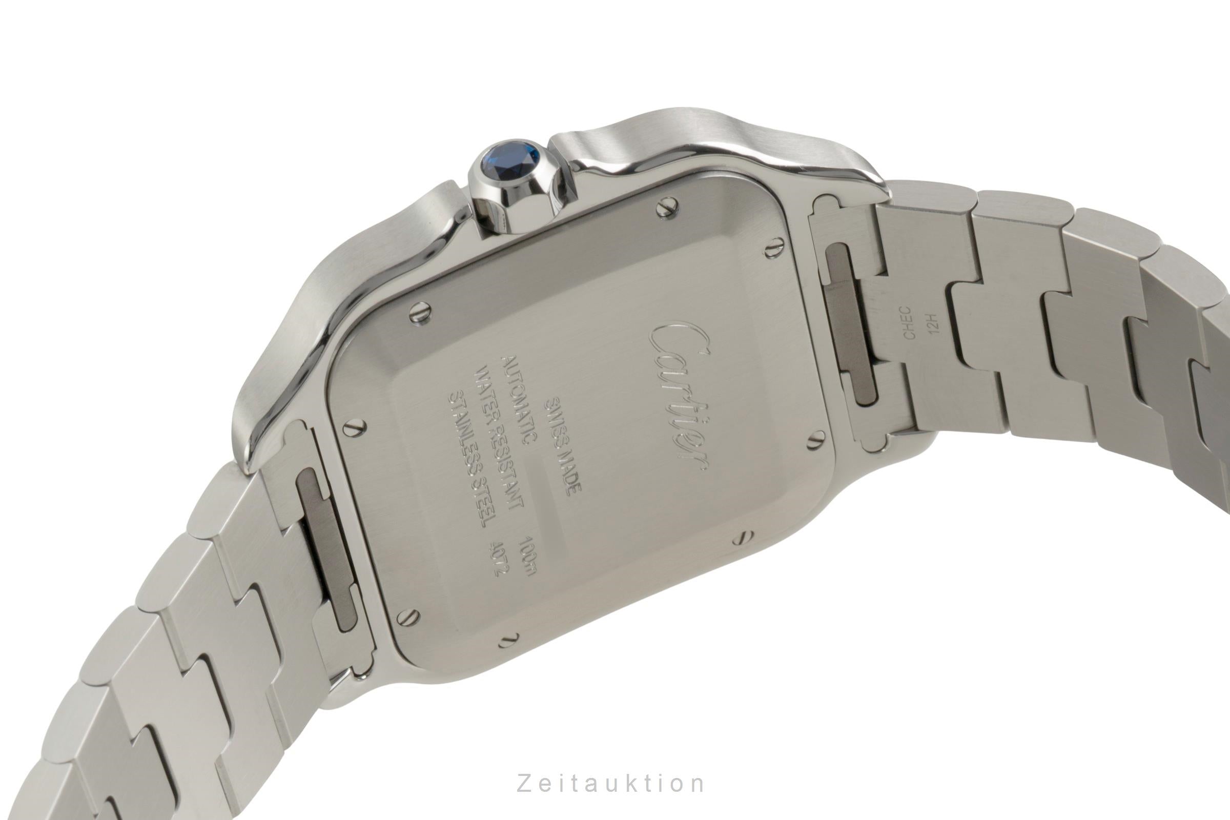 Cartier Santos De Cartier Stahl Automatik Herrenuhr Ref. WSSA0071 NP: 9000,- € [2603601]